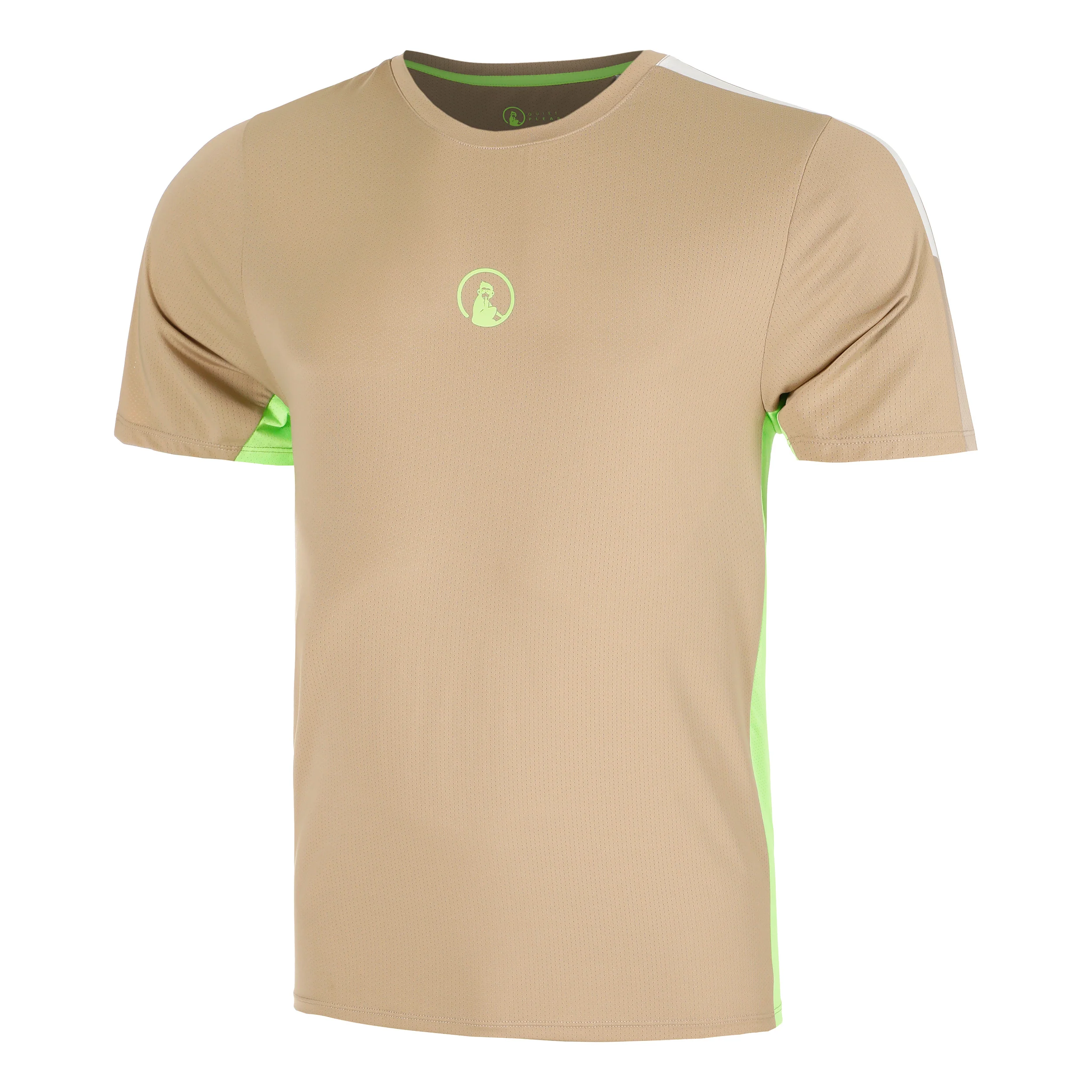 Wild Receiver Verti T-Shirt Herren-Beige,Mehrfarbig