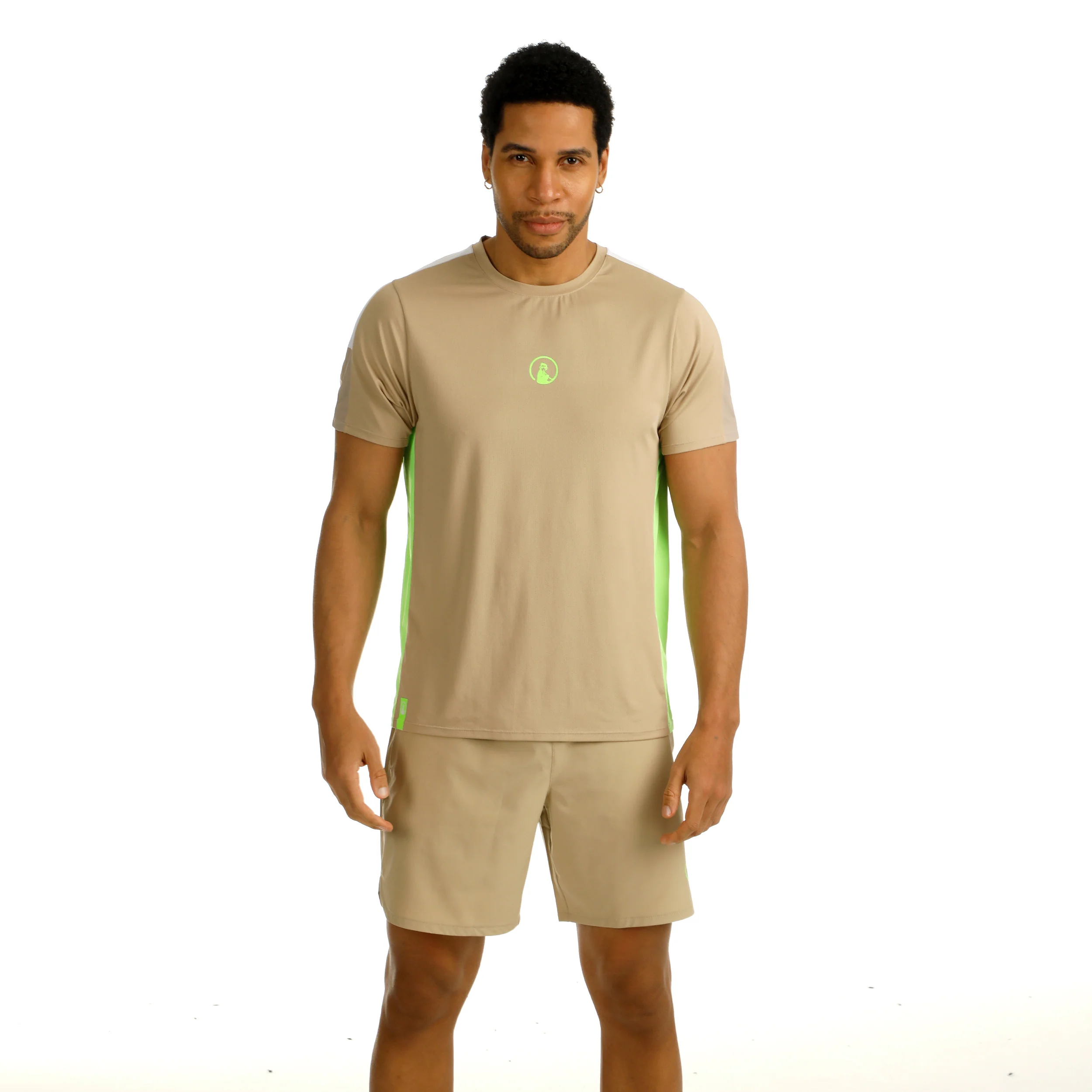 Wild Receiver Verti T-Shirt Herren-Beige,Mehrfarbig - Image 6