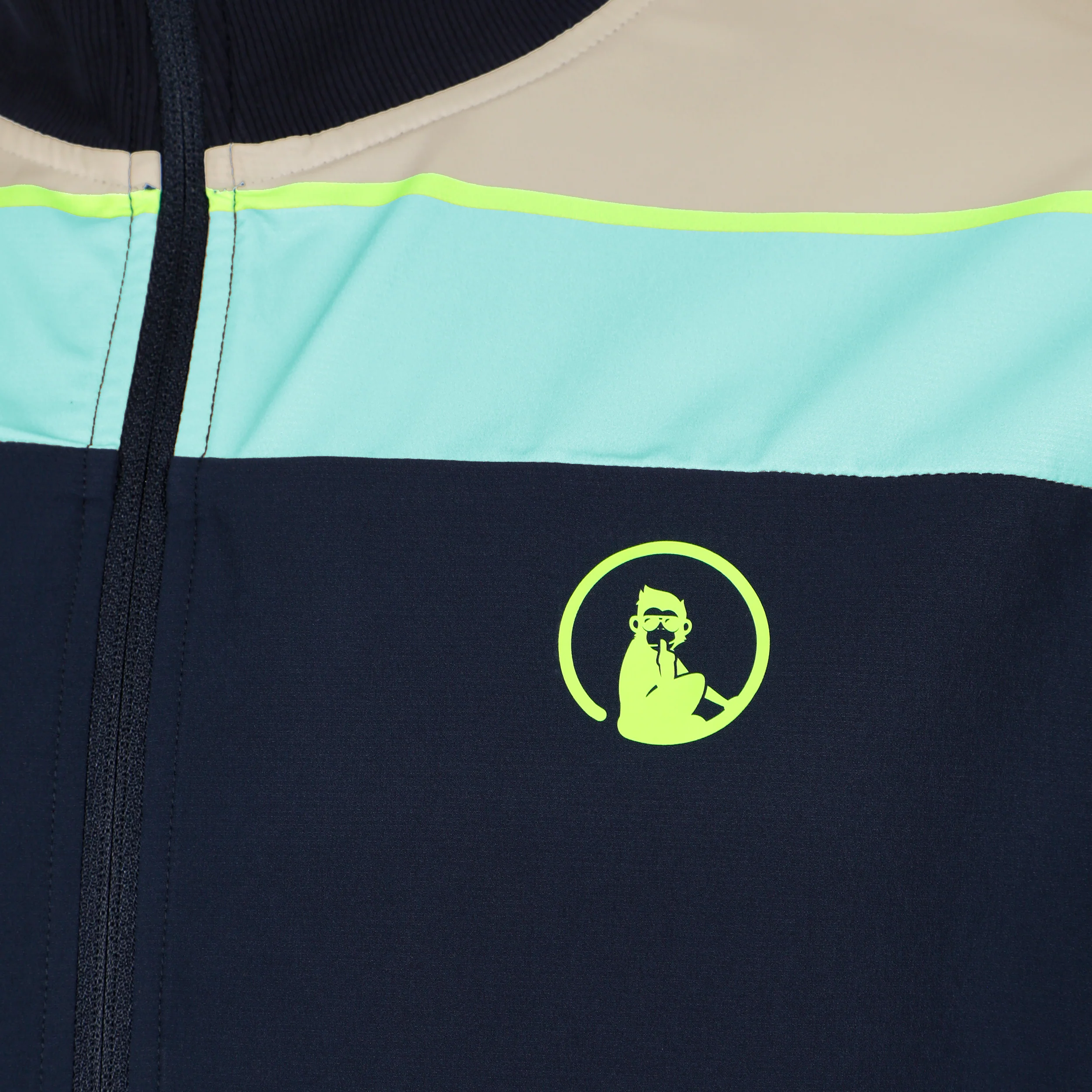Wild Return Block Trainingsjacke Herren-Dunkelblau,Mehrfarbig - Image 3
