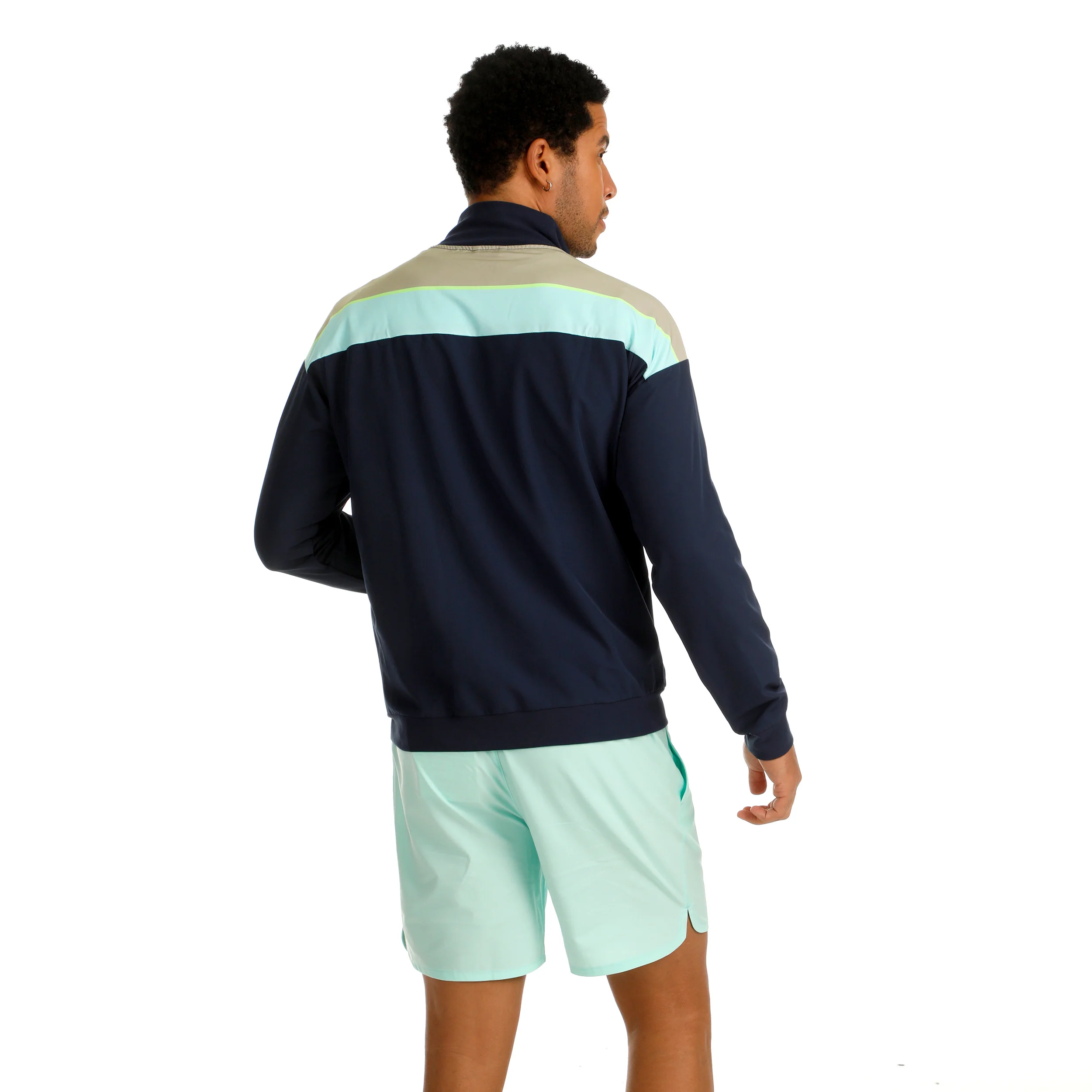 Wild Return Block Trainingsjacke Herren-Dunkelblau,Mehrfarbig - Image 6