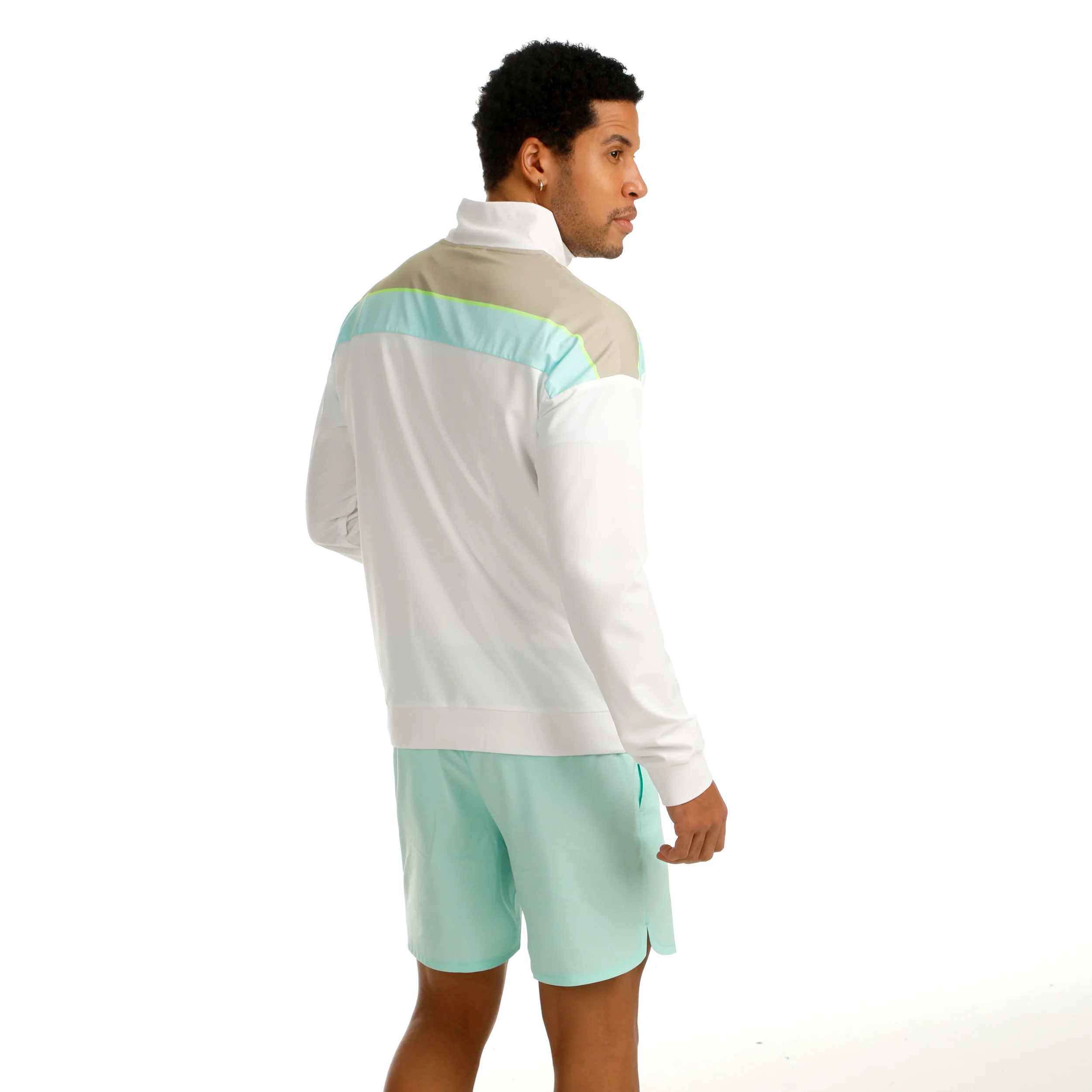Wild Return Block Trainingsjacke Herren-Weiß,Mehrfarbig - Image 6