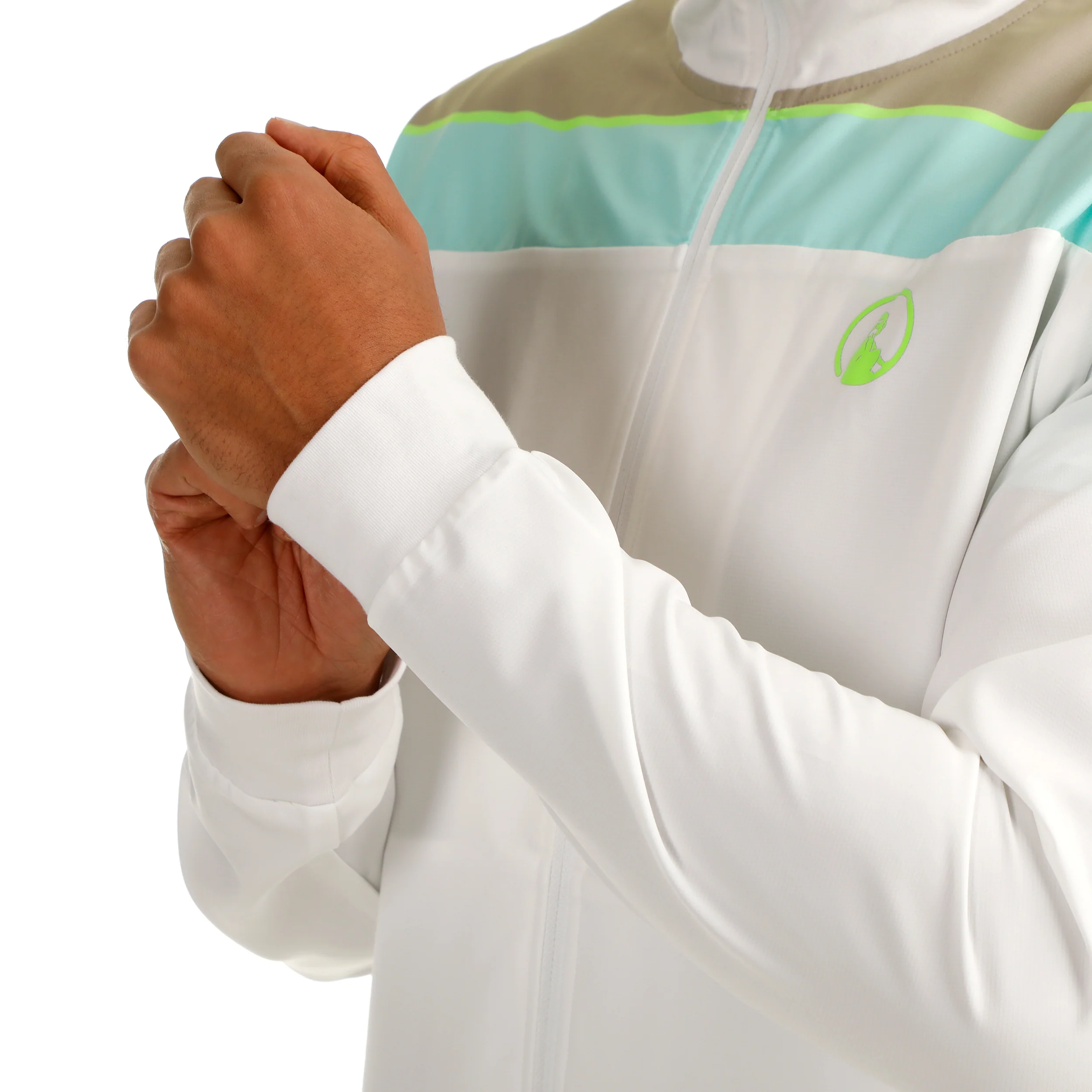 Wild Return Block Trainingsjacke Herren-Weiß,Mehrfarbig - Image 9