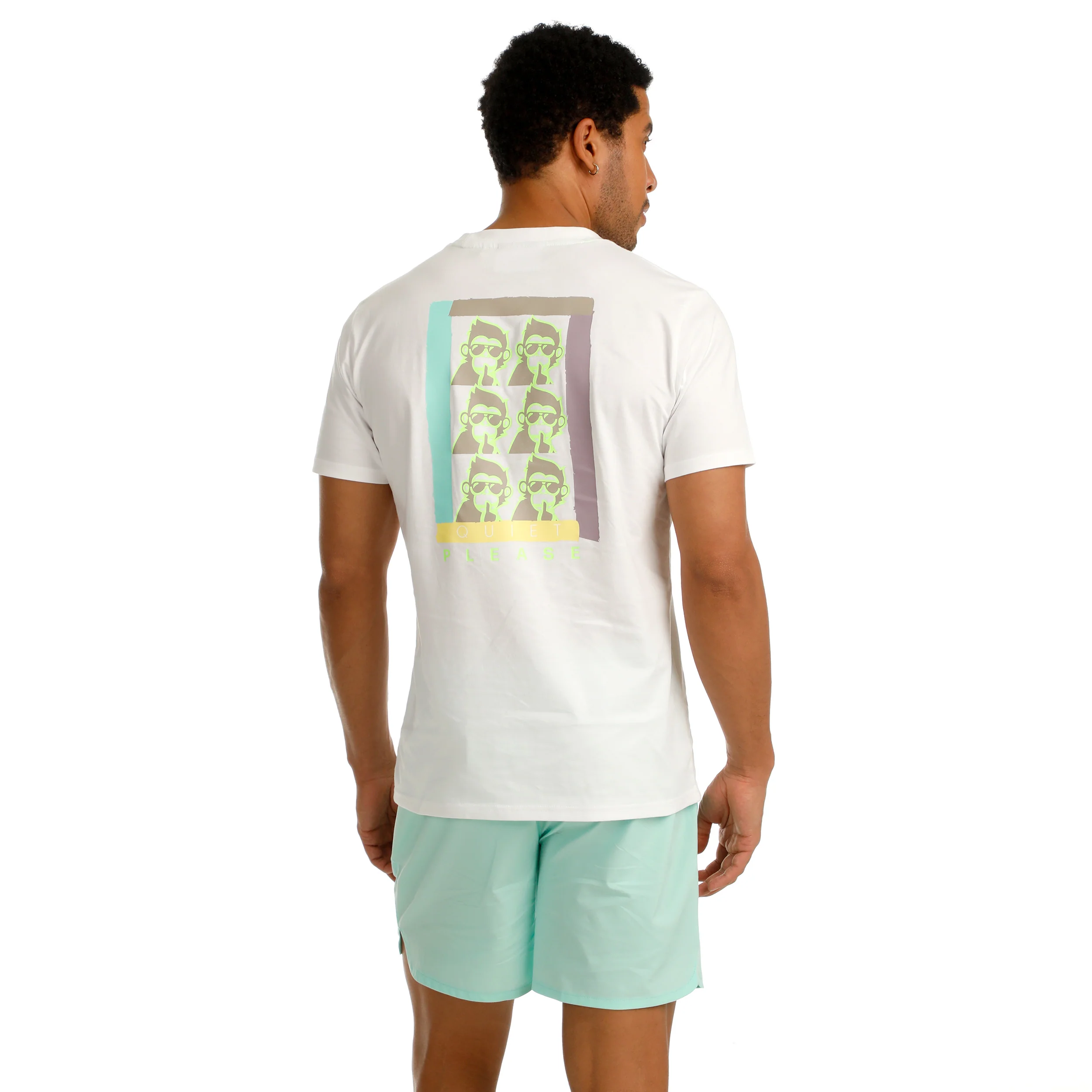 Wild Slam Shorts Herren-Türkis - Image 6