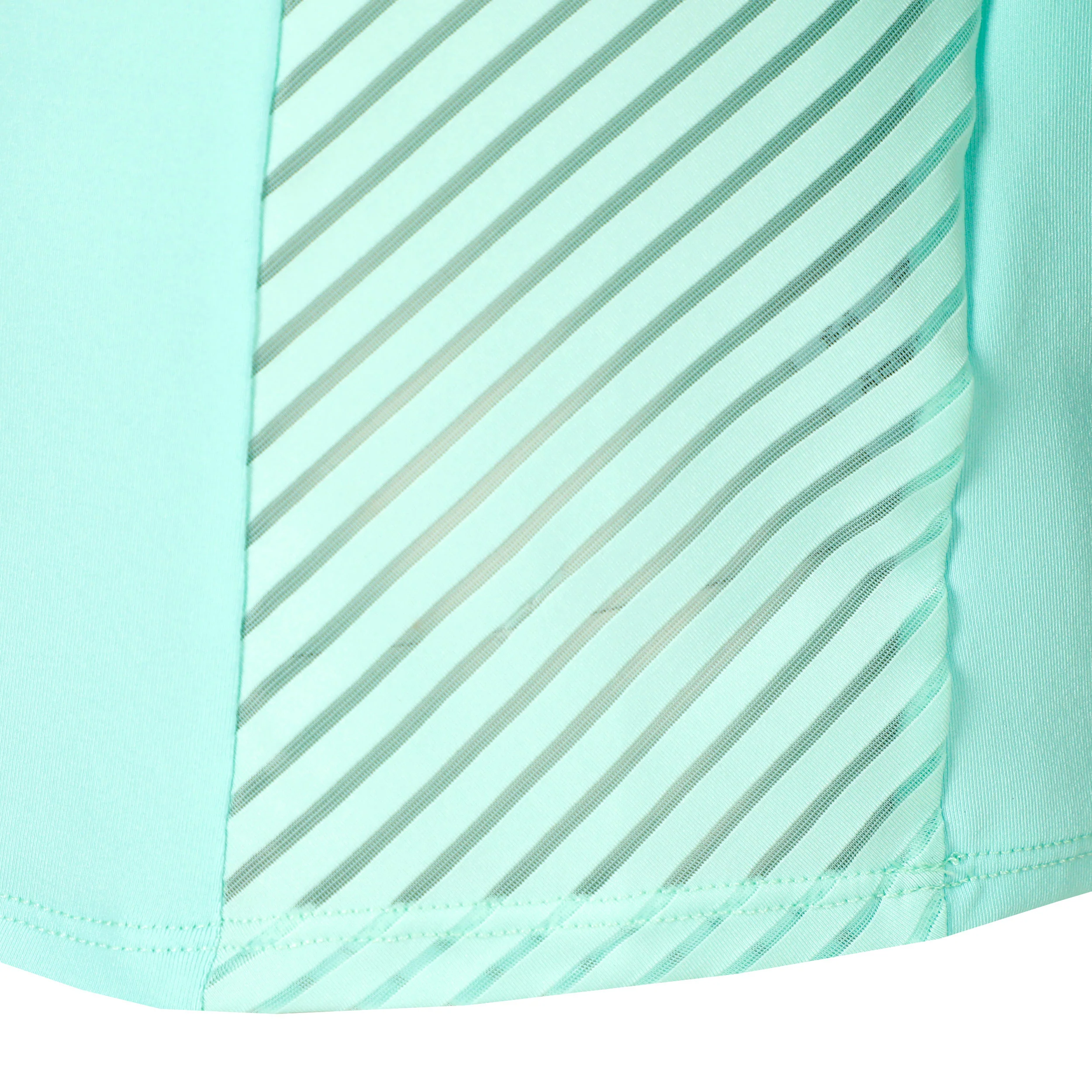 Wild Stripes Longsleeve Damen-Türkis,Rot - Image 4