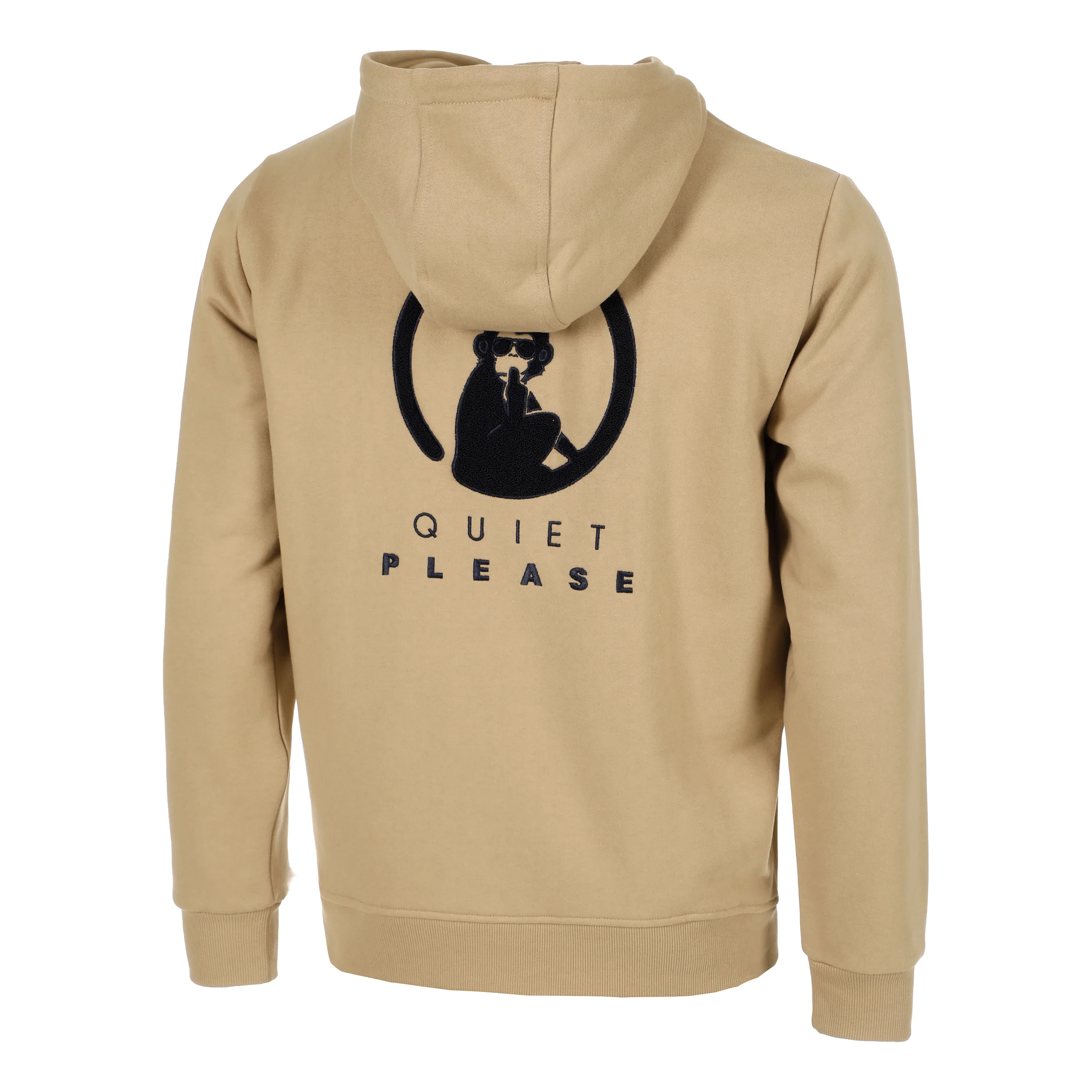 Wild Tonal Zip Sweatjacke Herren-Beige - Image 3
