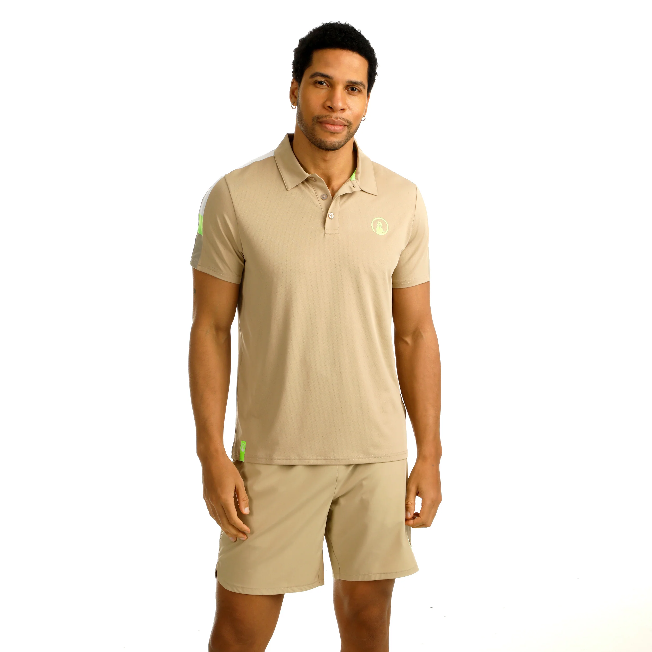 Wild Tournament Hori Polo Herren-Beige,Mehrfarbig - Image 5