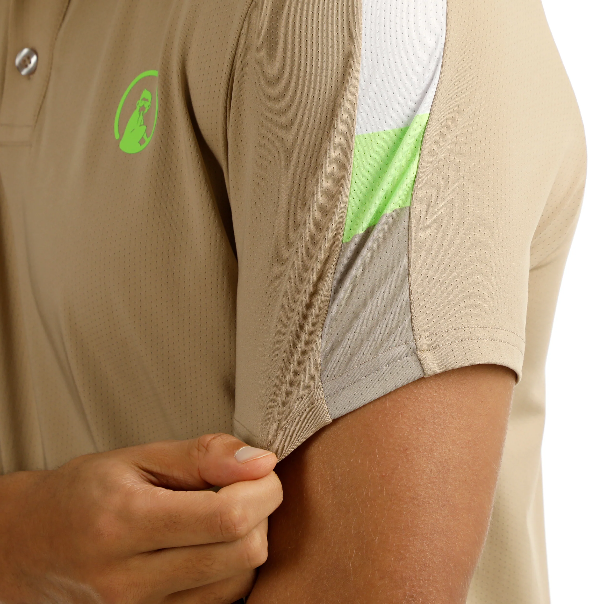 Wild Tournament Hori Polo Herren-Beige,Mehrfarbig - Image 9