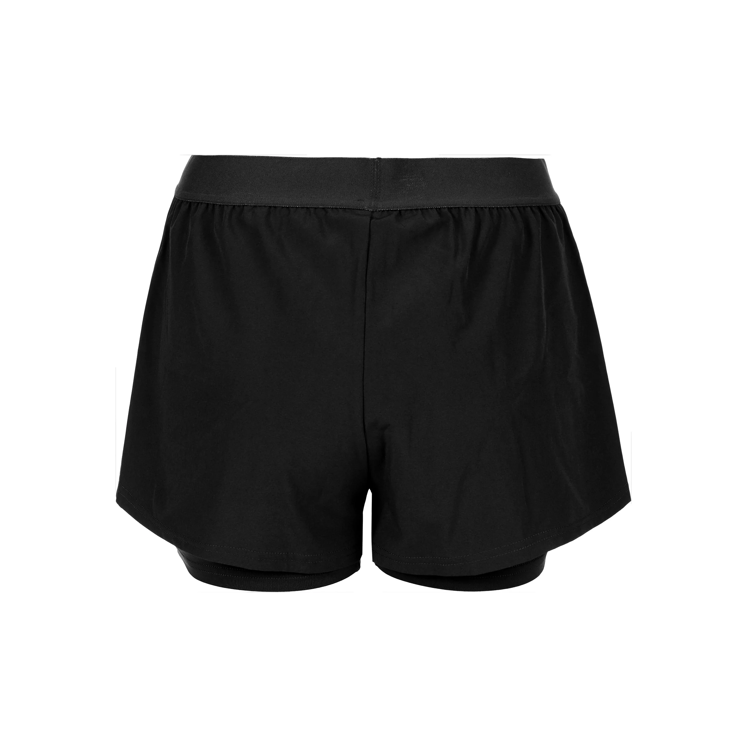 Teamline 2in1 Shorts Damen - schwarz - Image 2