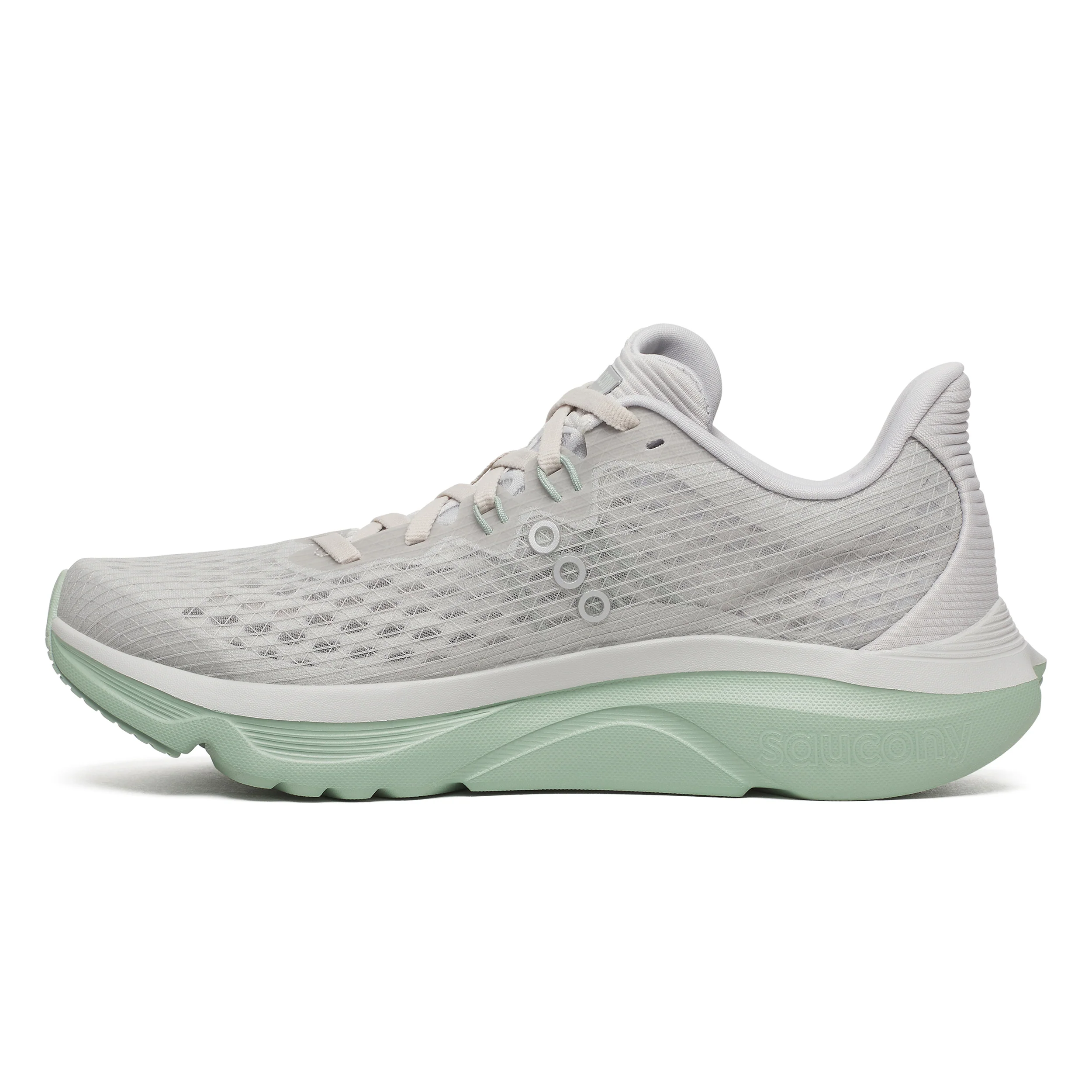 Kinvara 16 Neutralschuh Damen-creme, grün - Image 2