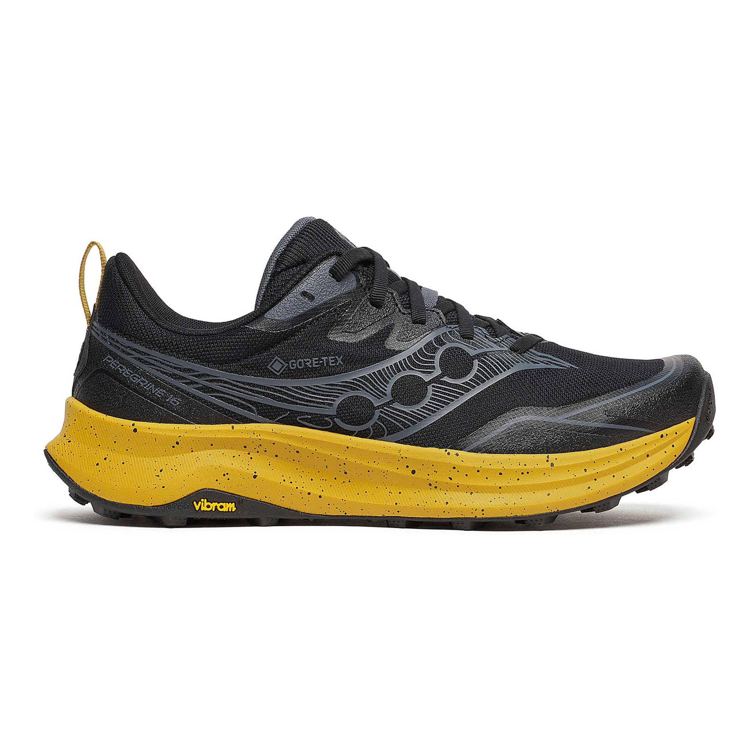 Peregrine 16 GTX Trailschuh Herren-schwarz, gelb
