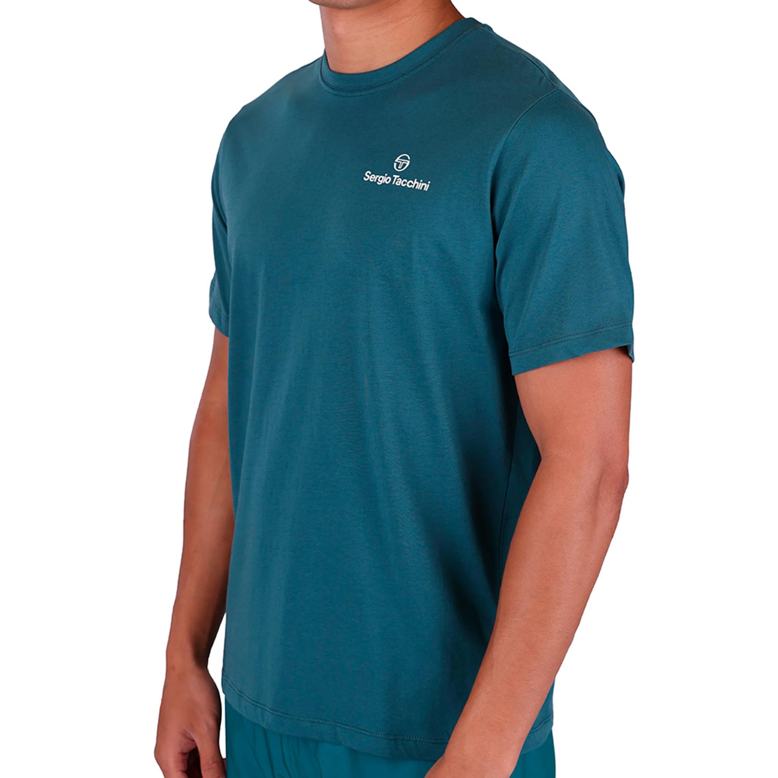 Bold T-Shirt Herren - petrol, weiß - Image 3