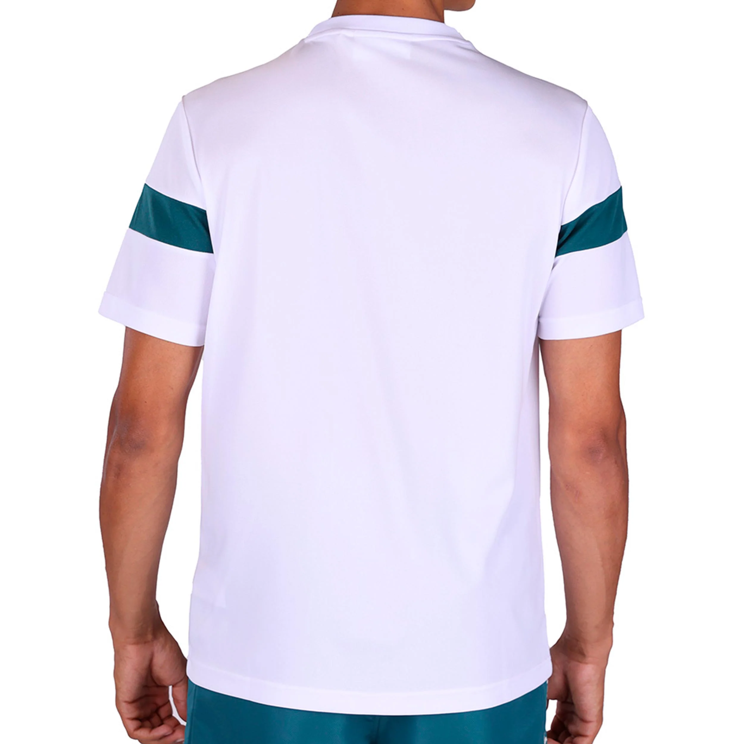 Leone PL T-Shirt Herren - weiß, petrol - Image 2