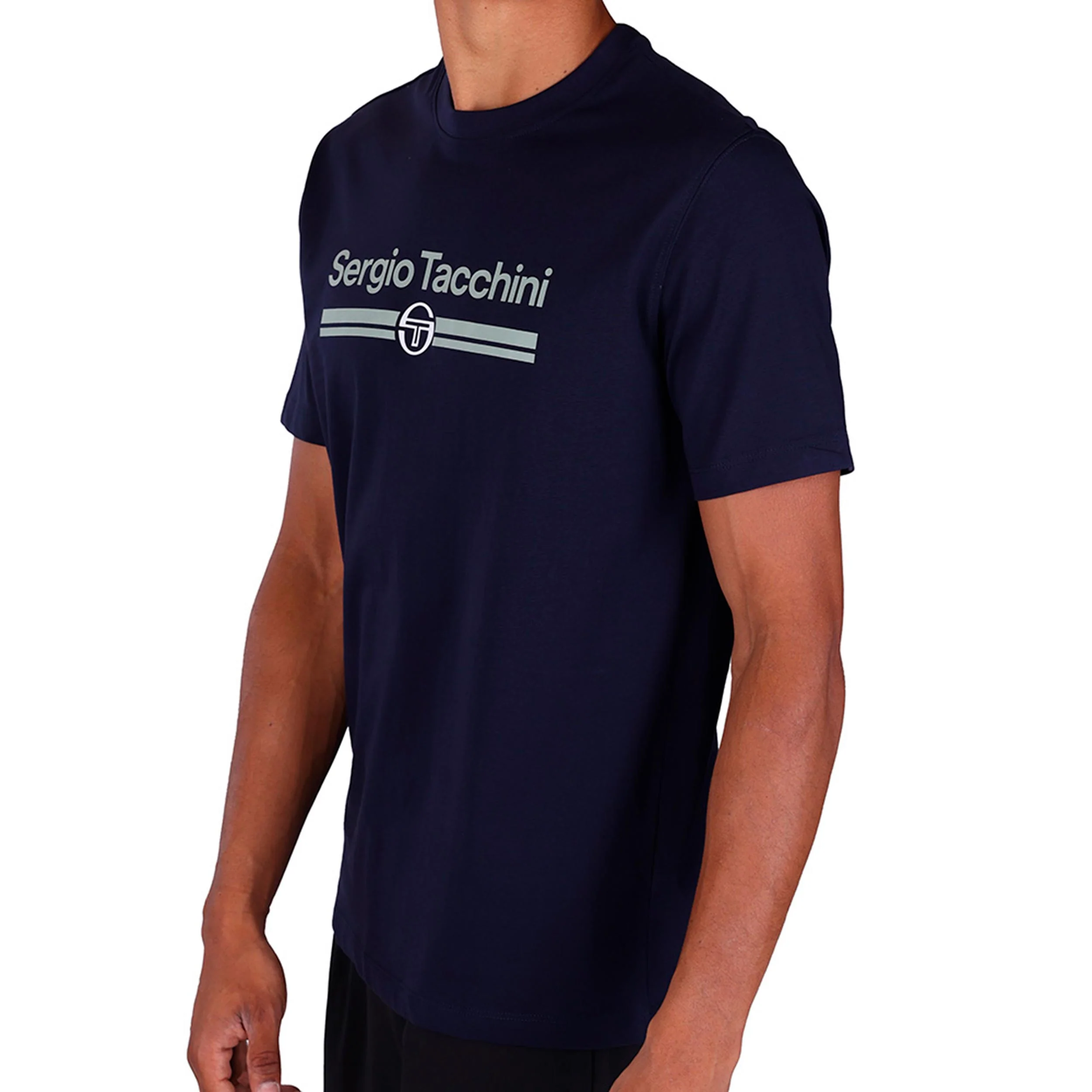 Marchio Co T-Shirt Herren - dunkelblau, weiß - Image 2