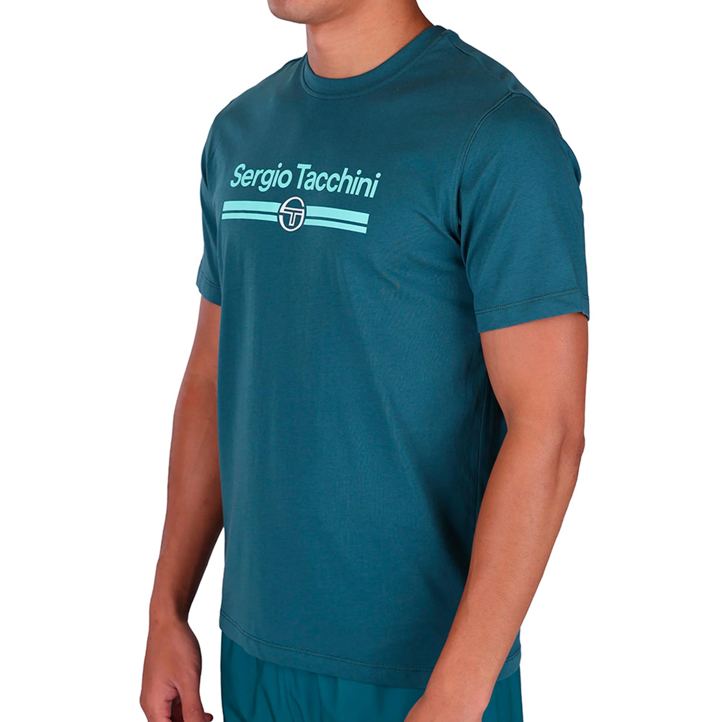 Marchio Co T-Shirt Herren - dunkelgrün, weiß - Image 2