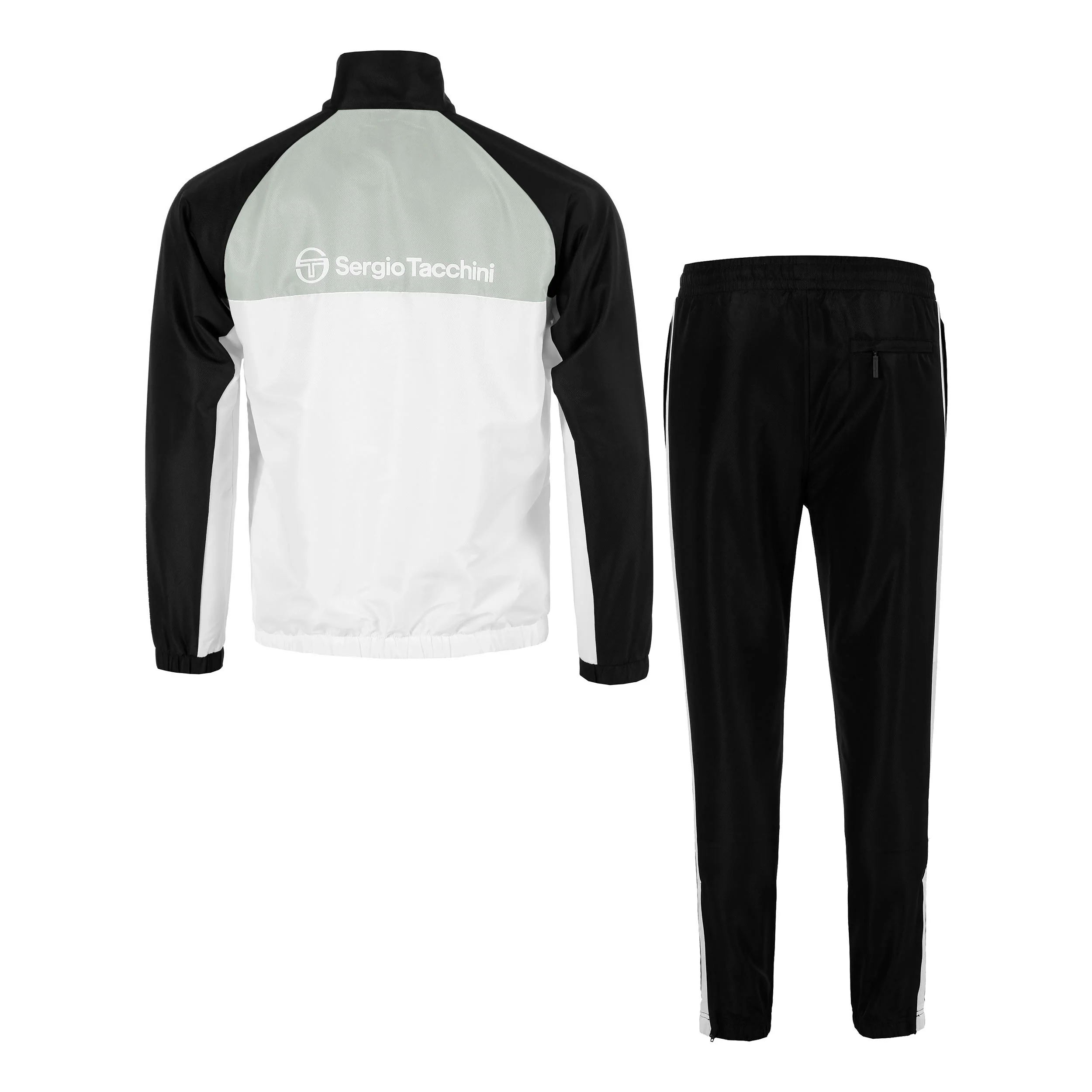 Metropolis Trainingsanzug Herren - weiß, schwarz - Image 2