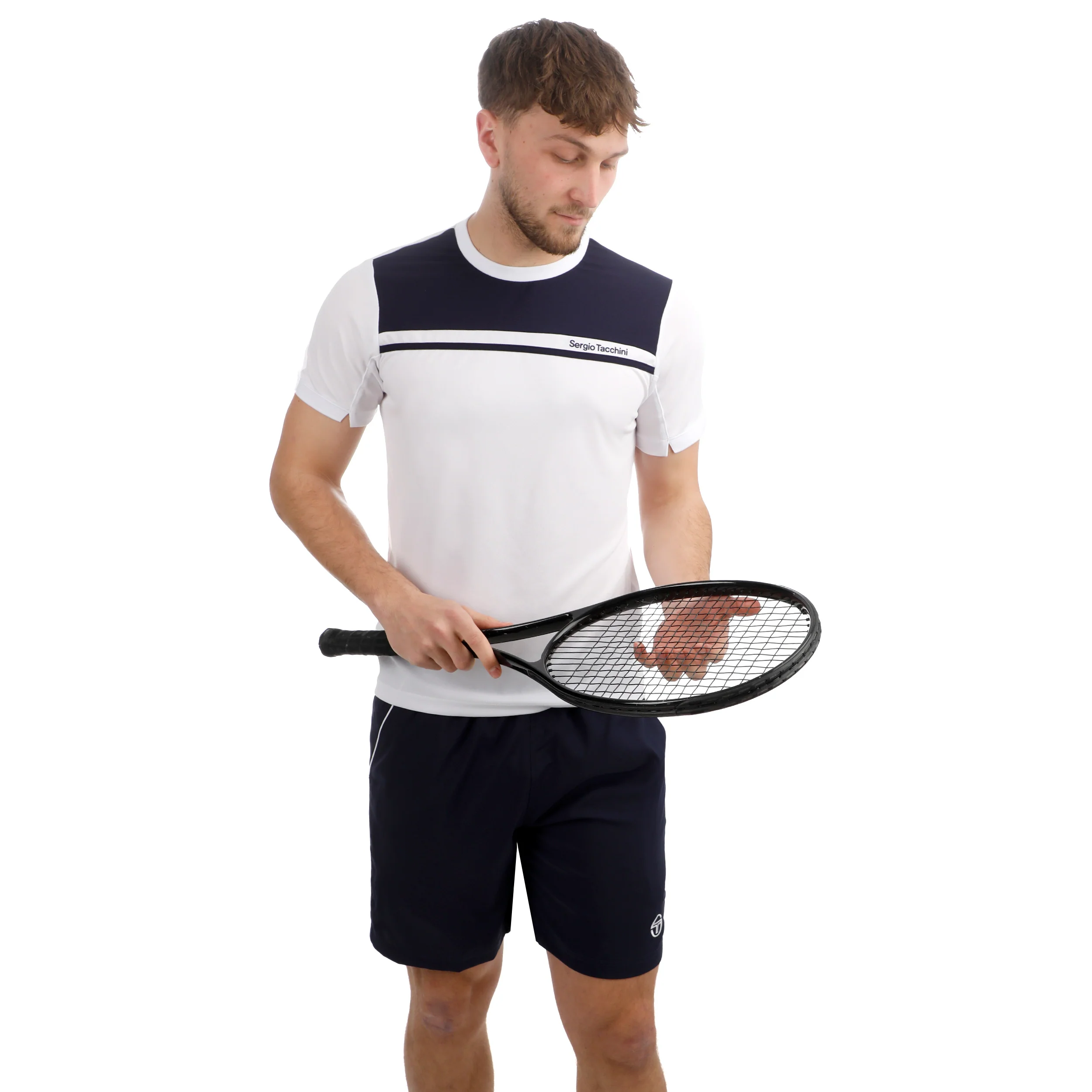 Riflesso PL T-Shirt Herren - weiß, dunkelblau - Image 5