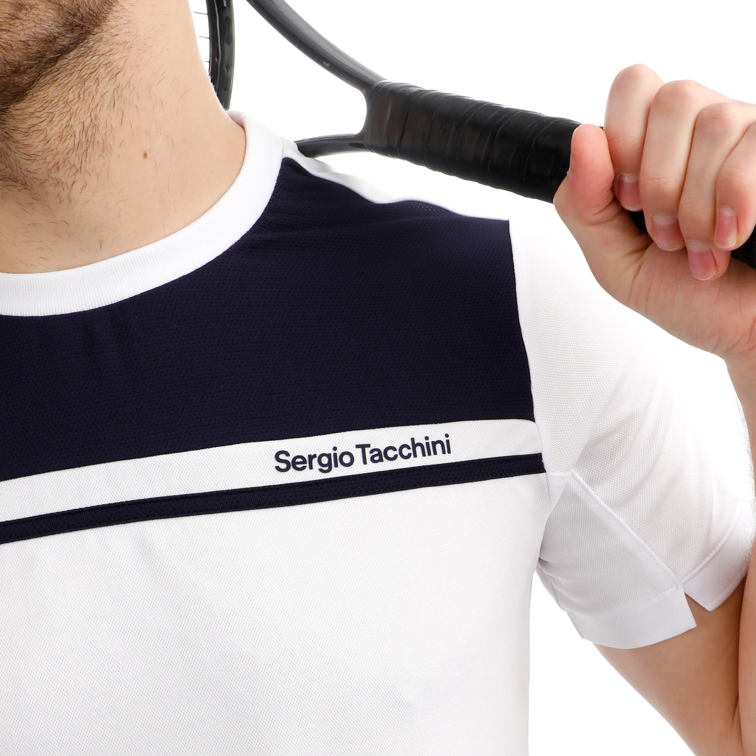 Riflesso PL T-Shirt Herren - weiß, dunkelblau - Image 7