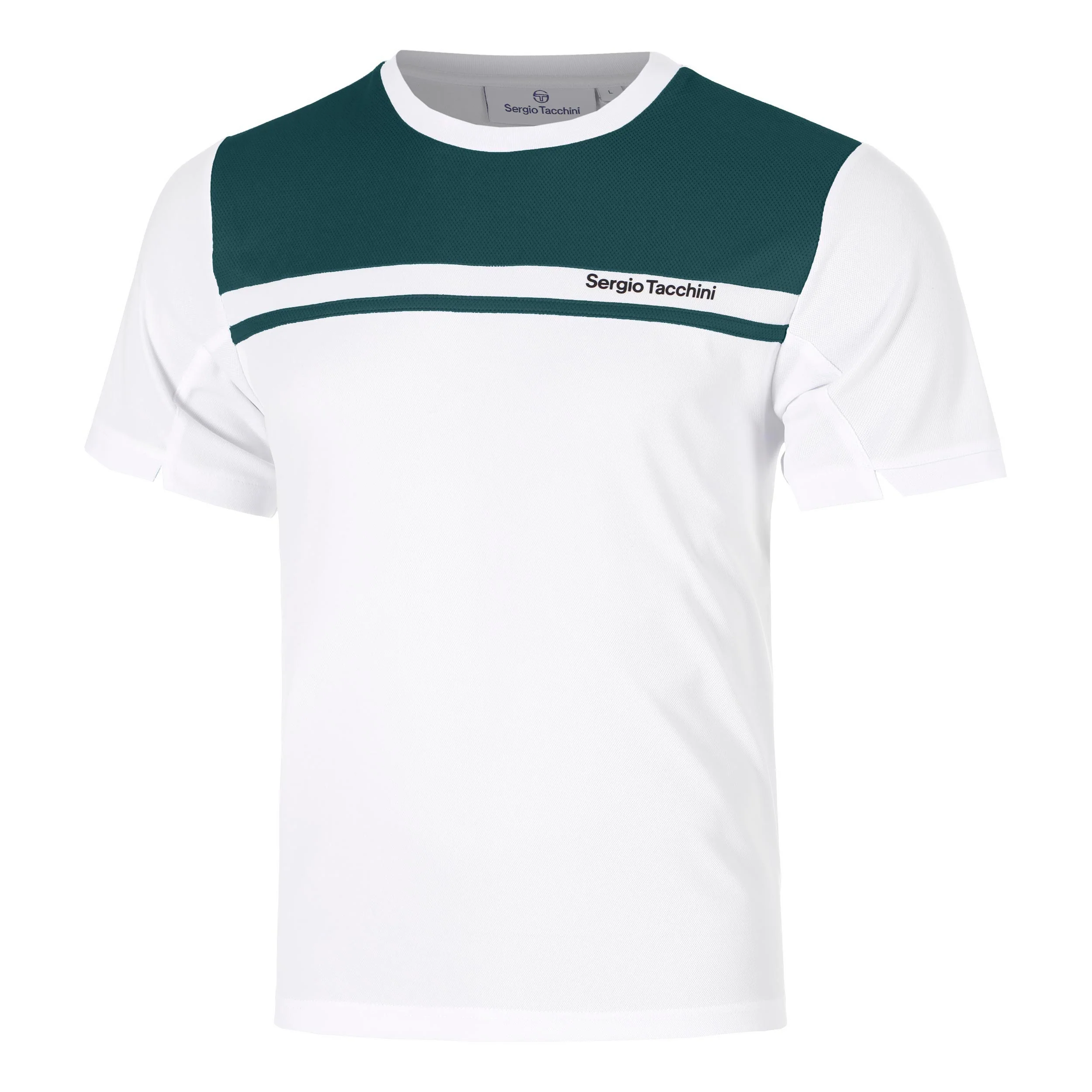 Riflesso PL T-Shirt Herren - weiß, petrol