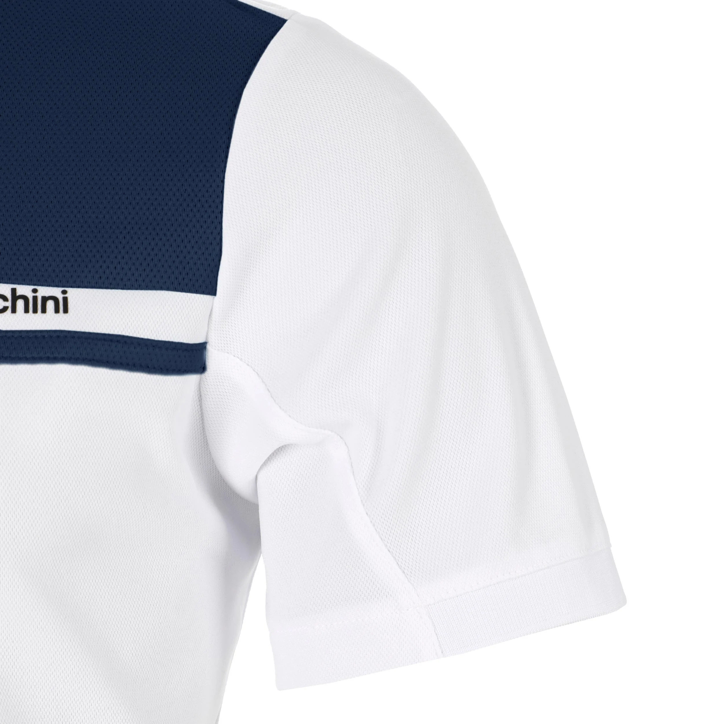Riflesso Polo Herren - weiß, dunkelblau - Image 4
