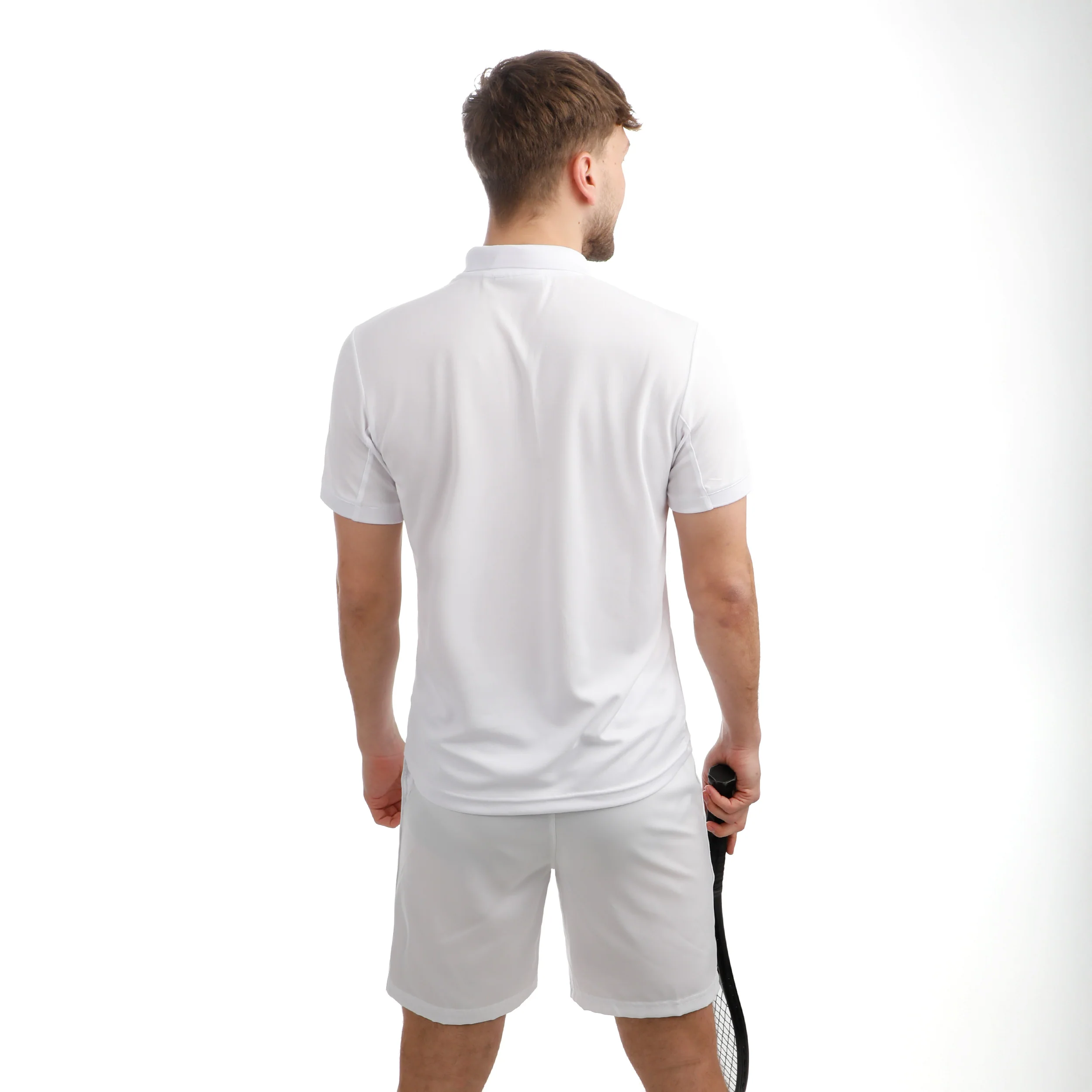Riflesso Polo Herren - weiß, dunkelblau - Image 6