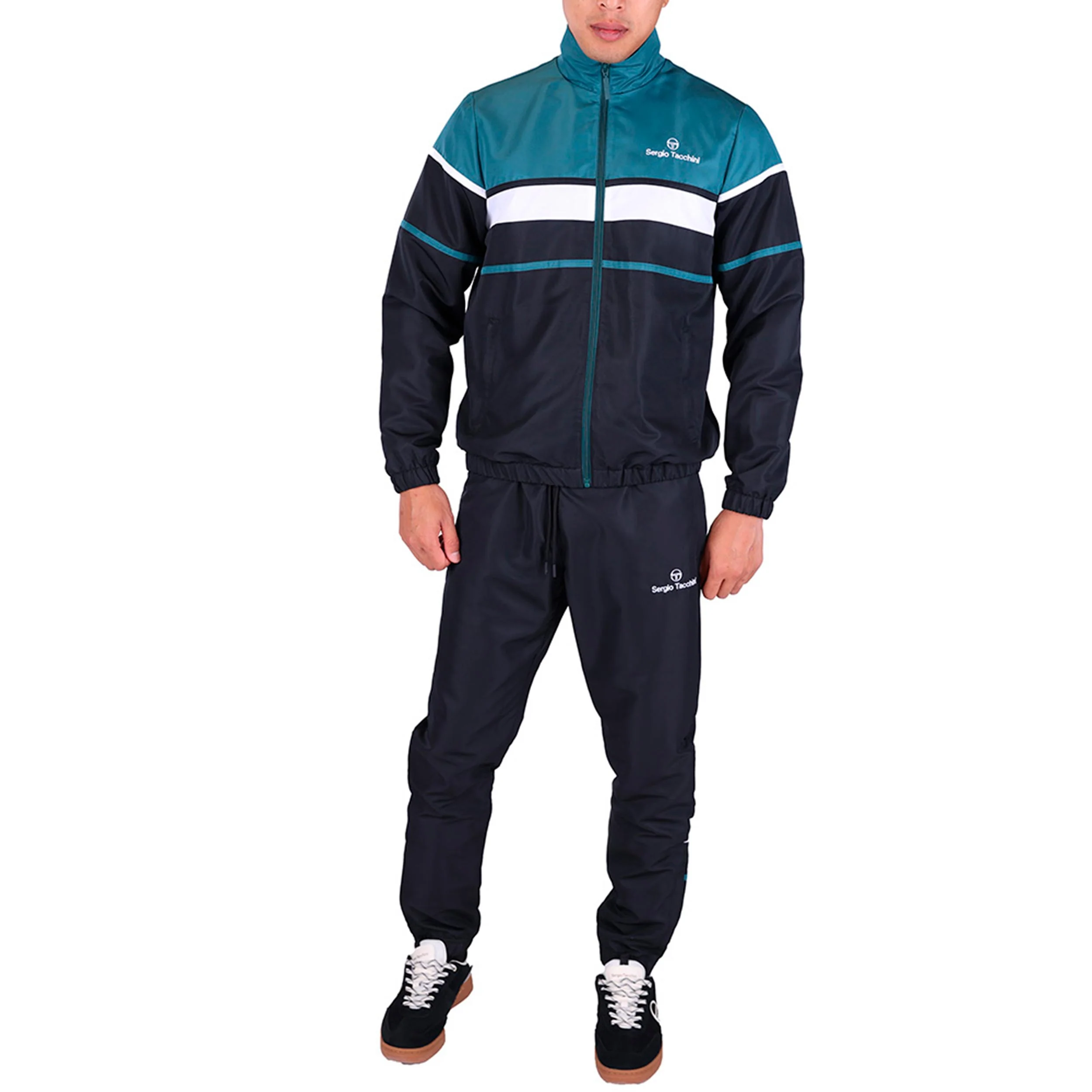 Scorpione Trainingsanzug Herren - schwarz, grün - Image 3