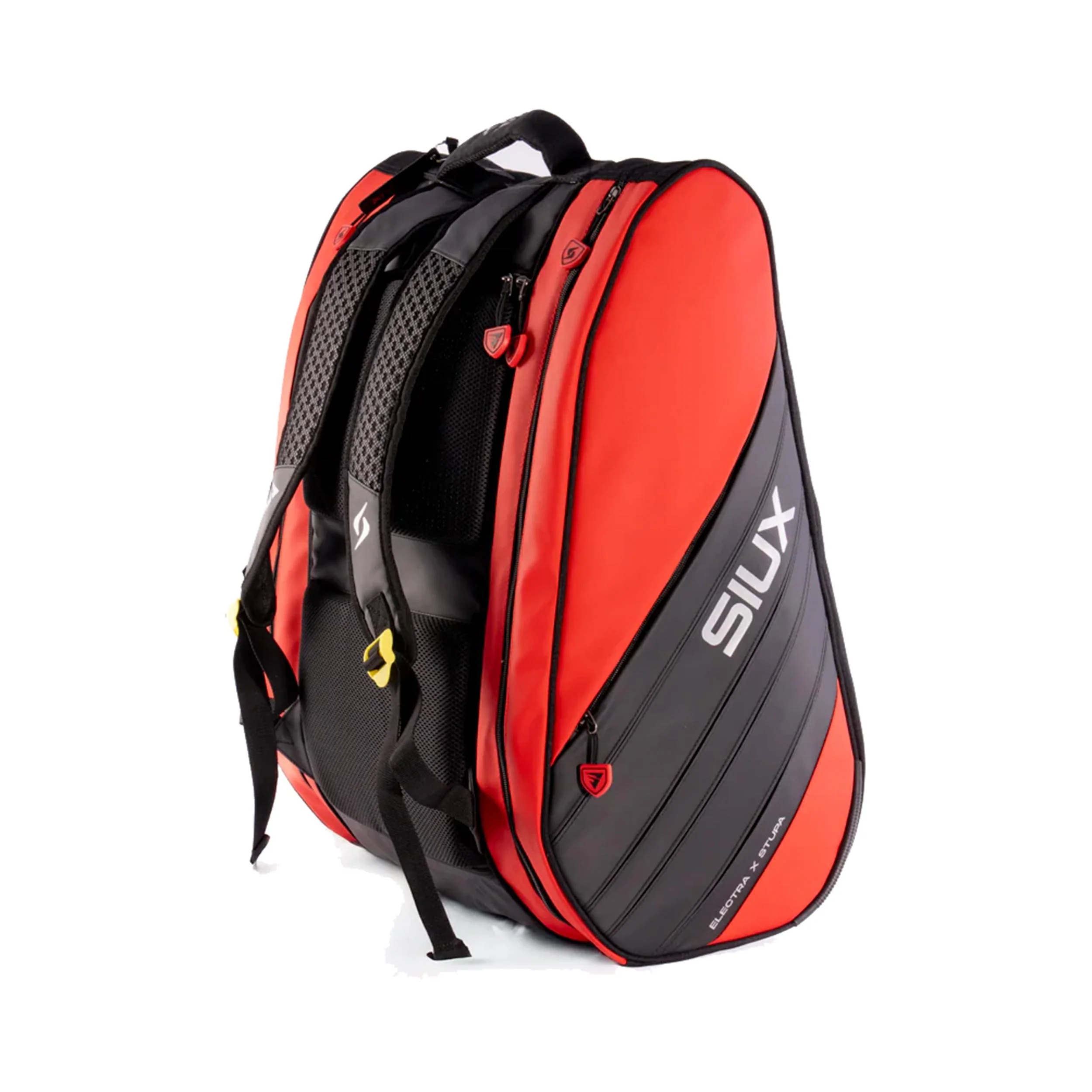 ELECTRA STUPA Padelschlägertasche - rot, schwarz - Image 2