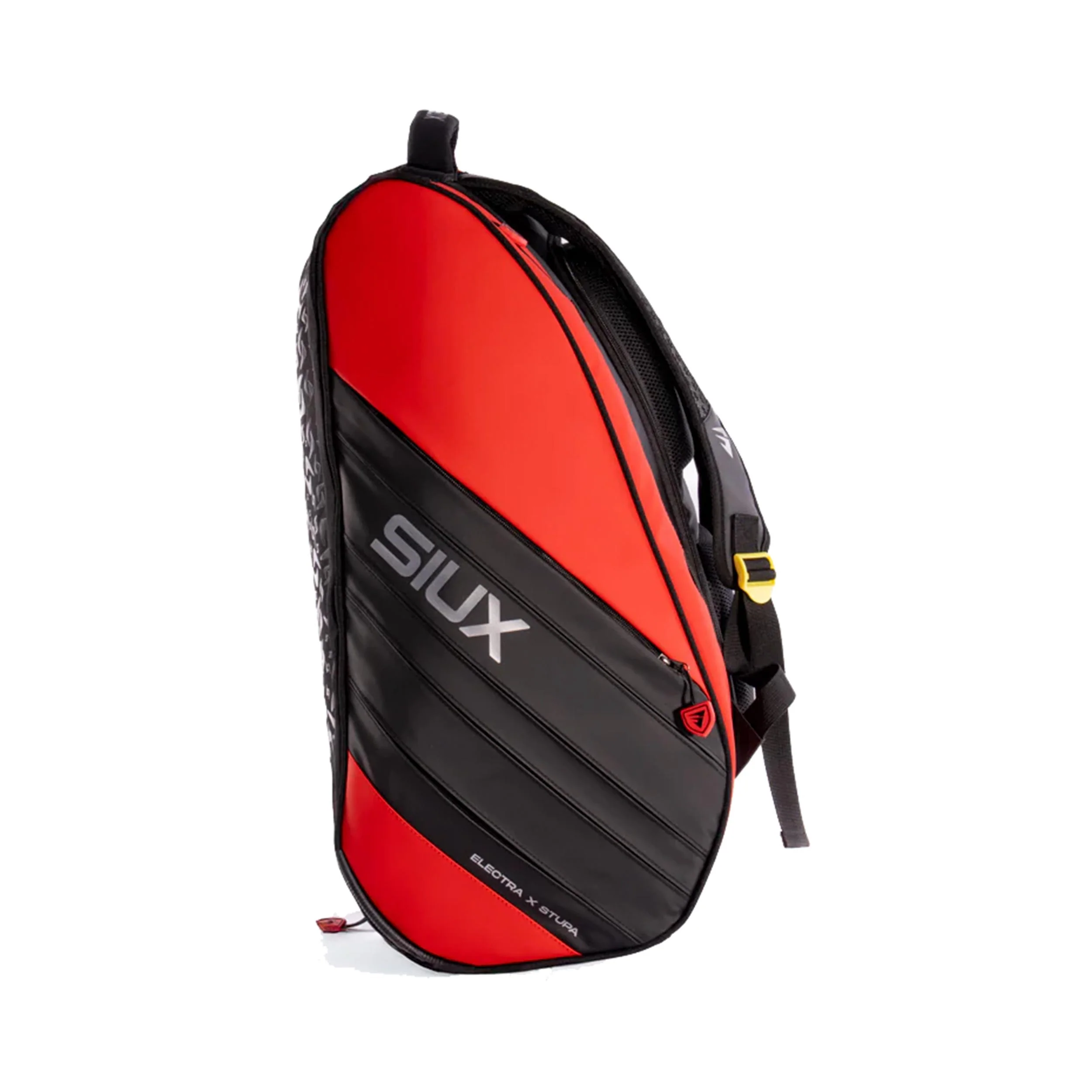 ELECTRA STUPA Padelschlägertasche - rot, schwarz - Image 4