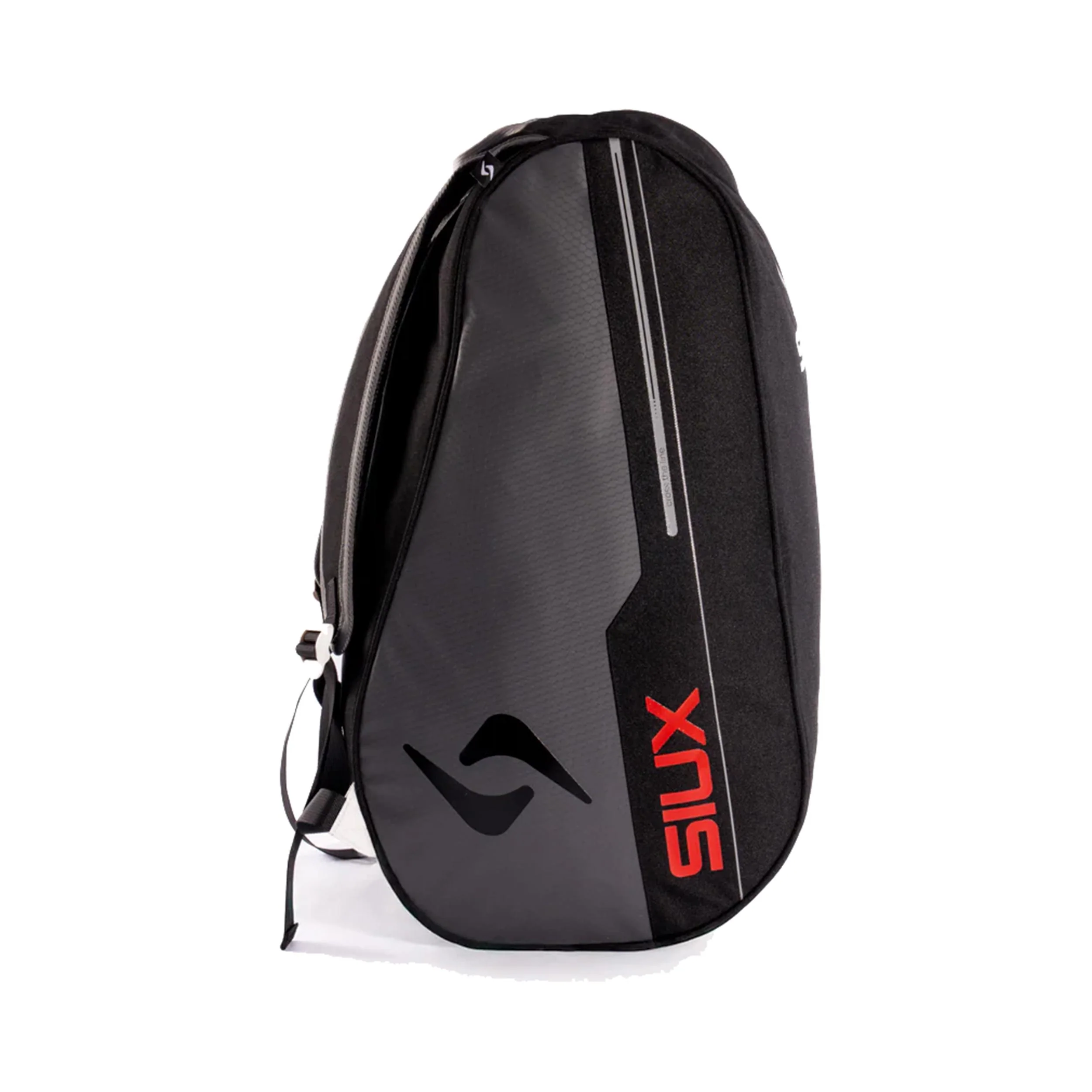 PULSE Padelschlägertasche - schwarz, rot - Image 3