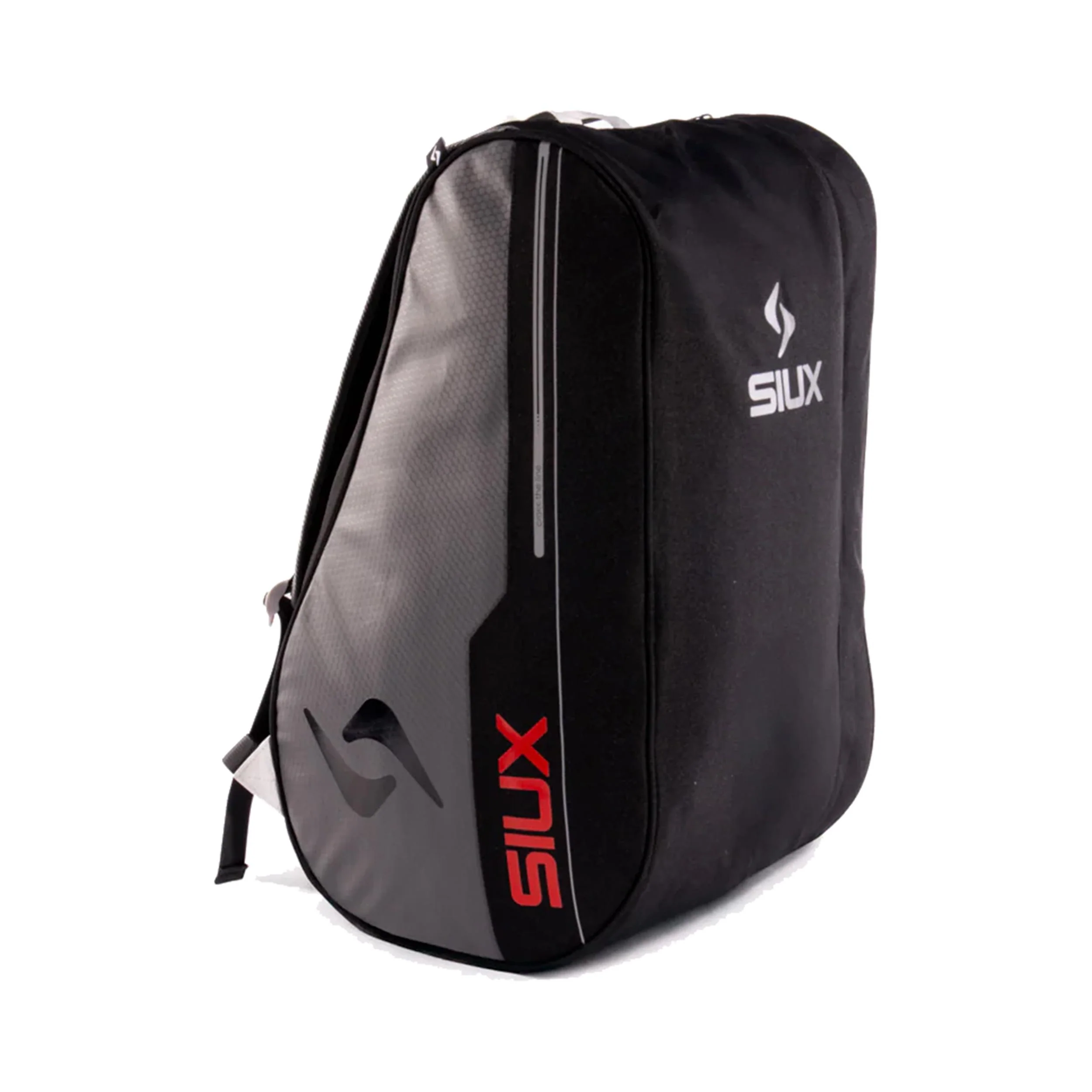 PULSE Padelschlägertasche - schwarz, rot - Image 6