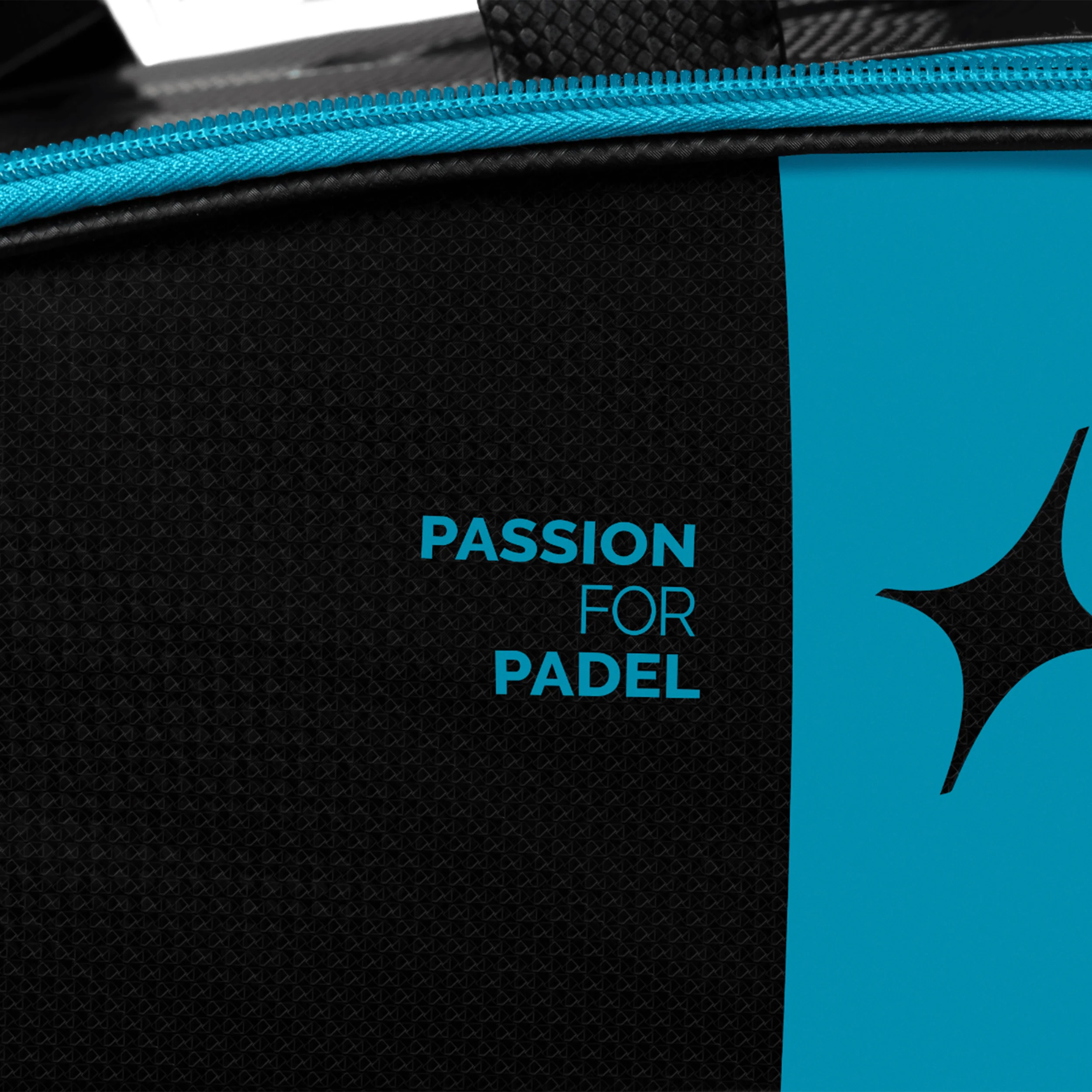 Premium Racing Drax Padelschlägertasche-Schwarz,Türkis - Image 4