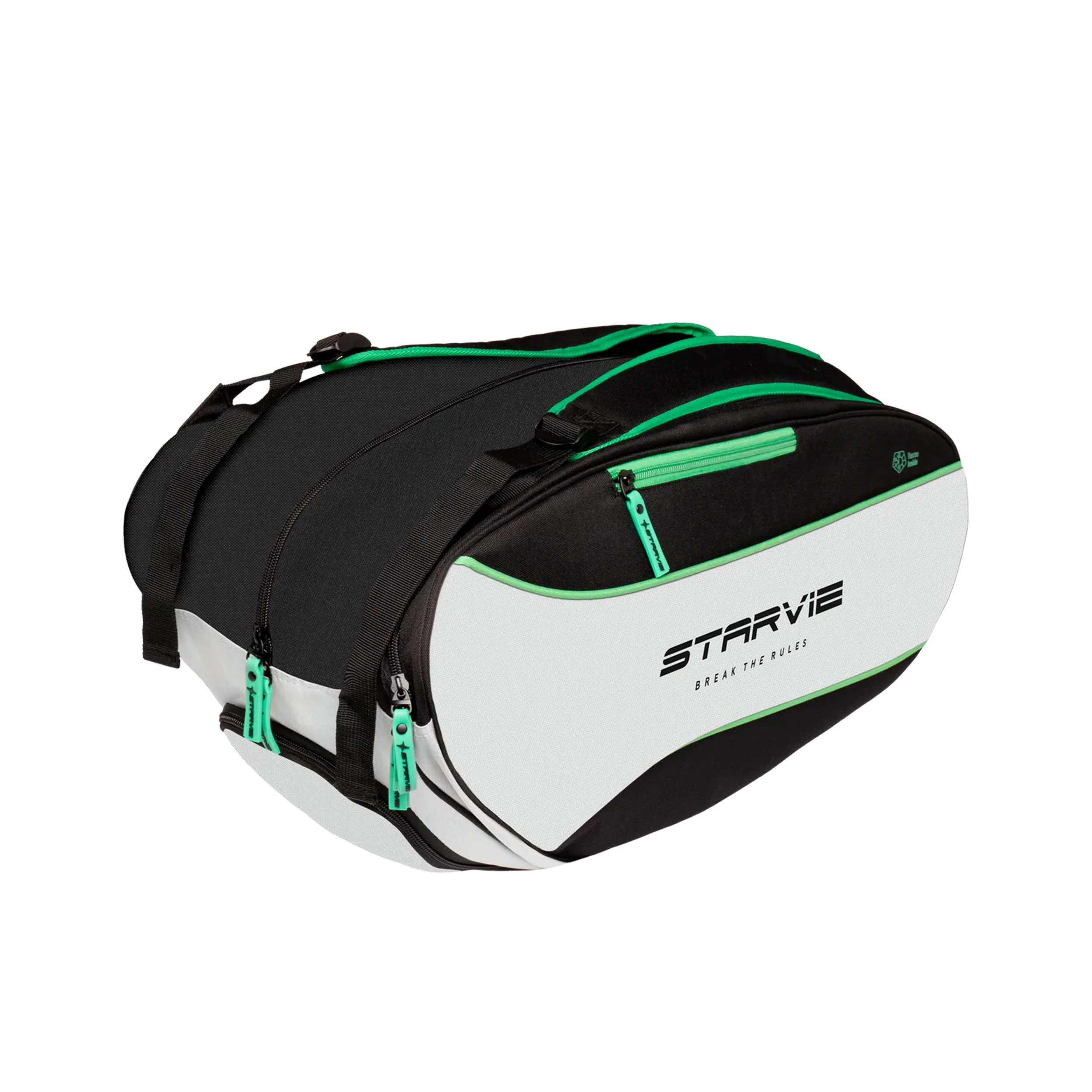 STAR Padelschlägertasche -schwarz, grün - Image 3