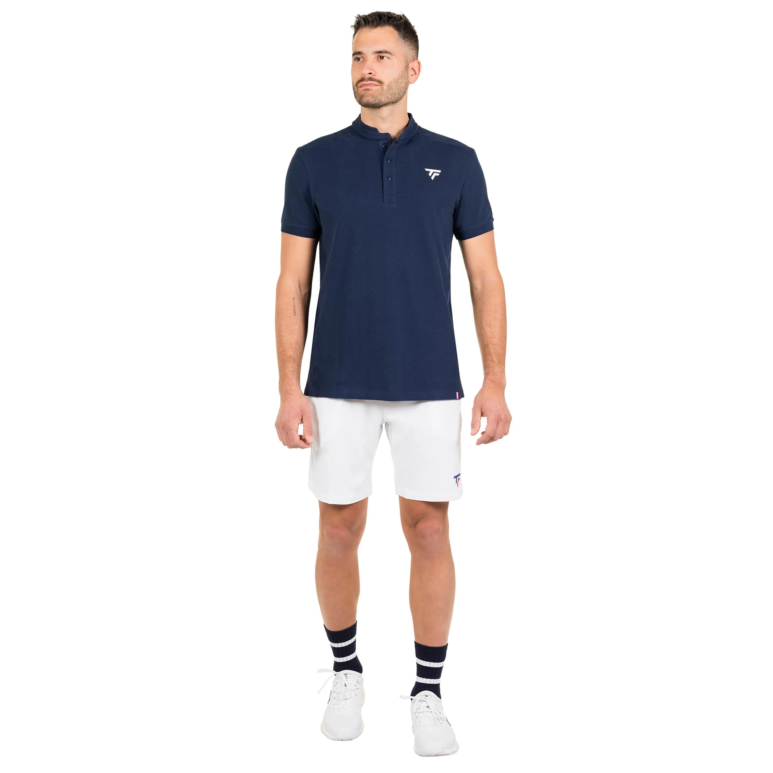 Pique Polo Herren-Dunkelblau - Image 4