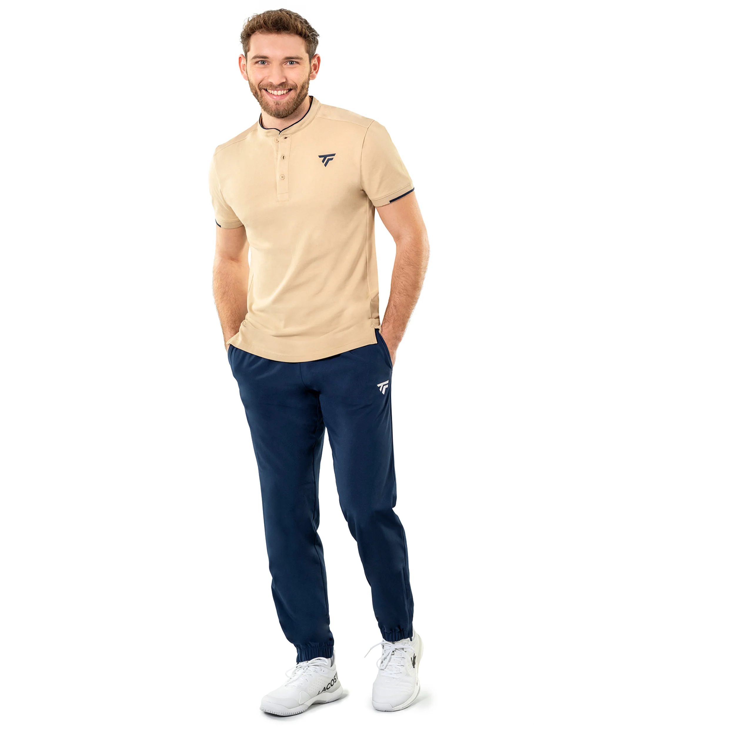 Pique Polo Herren-sand - Image 5