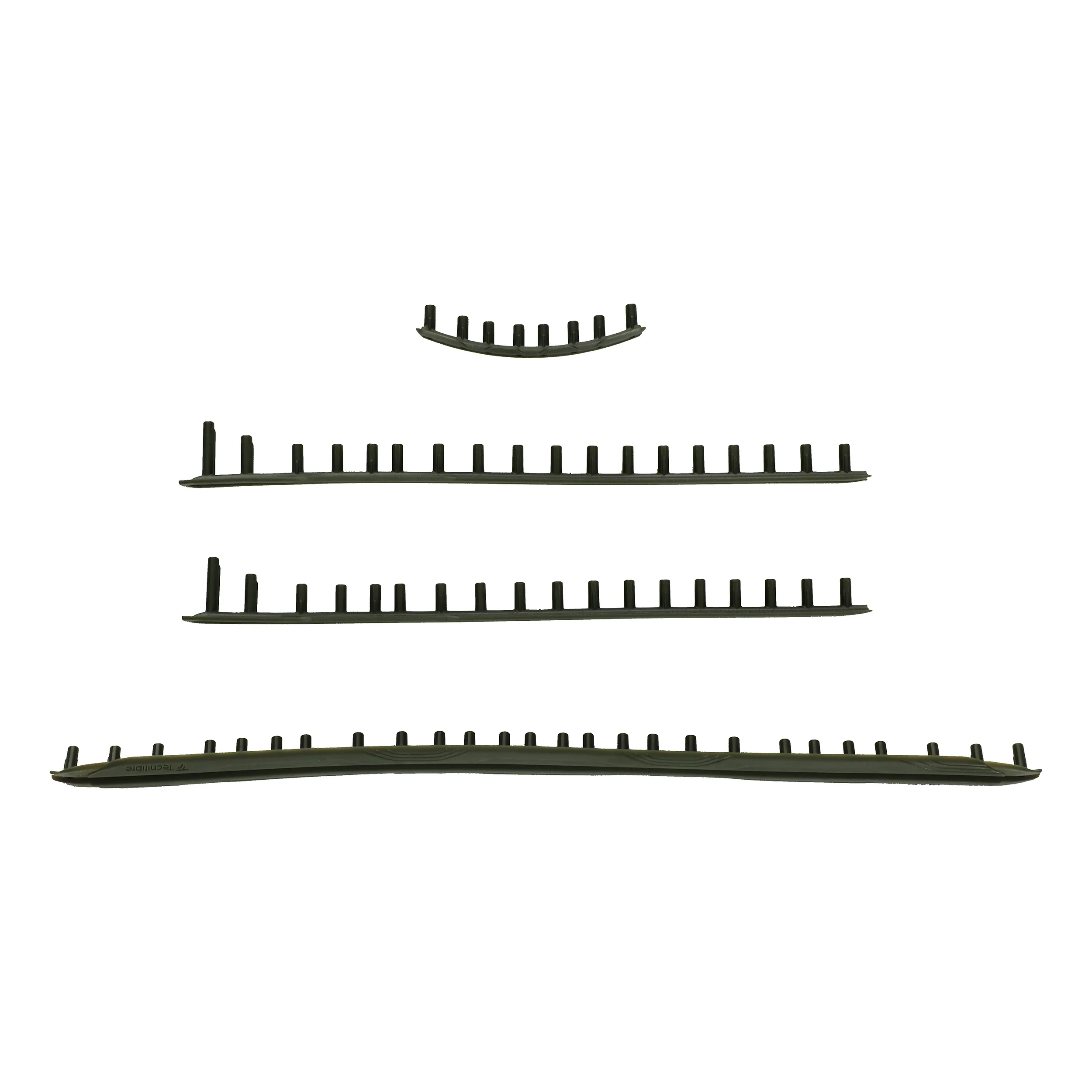 T-Fight TF-40 18/20 Khaki Ösenbandset-Schwarz