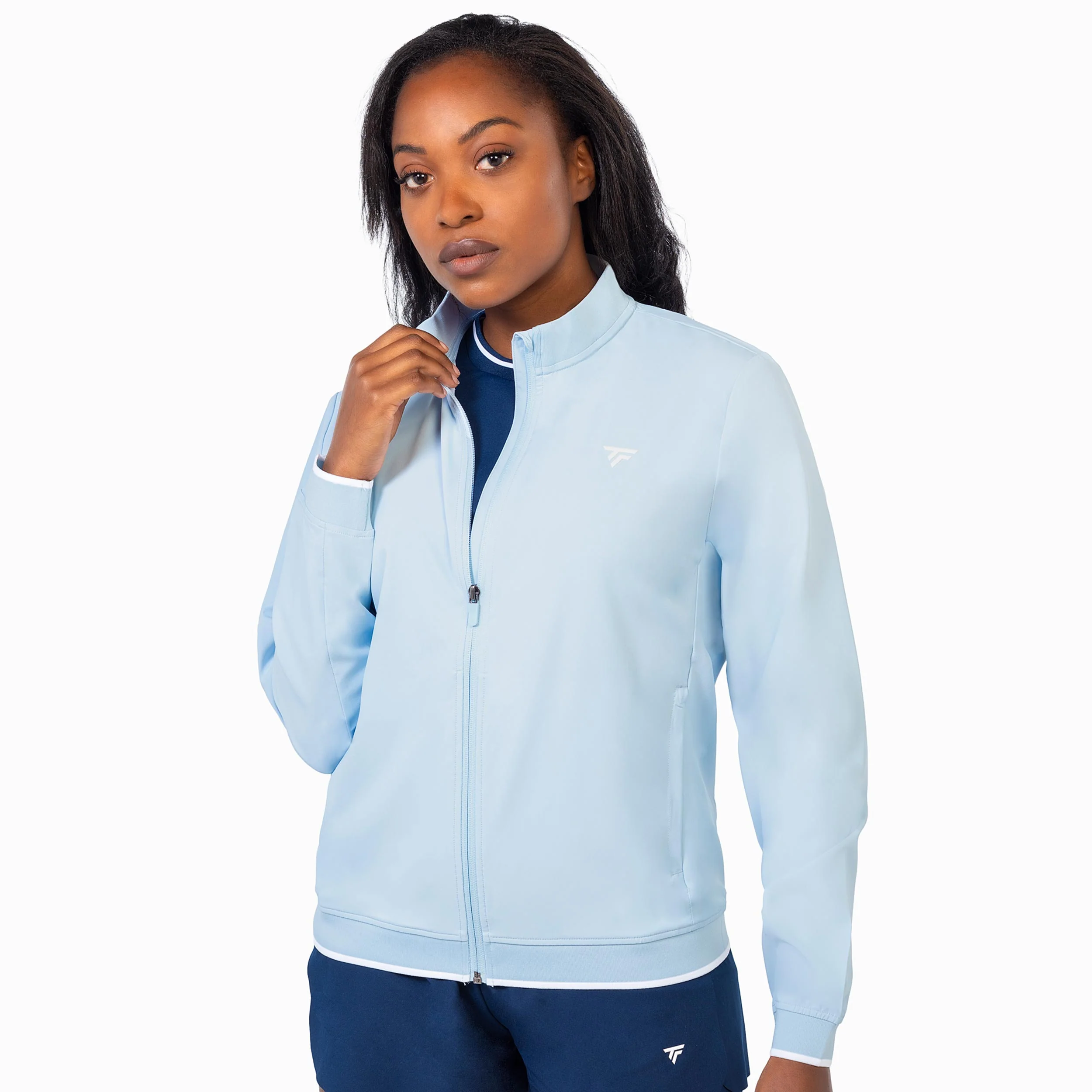 Team Light Trainingsjacke Damen - hellblau - Image 3