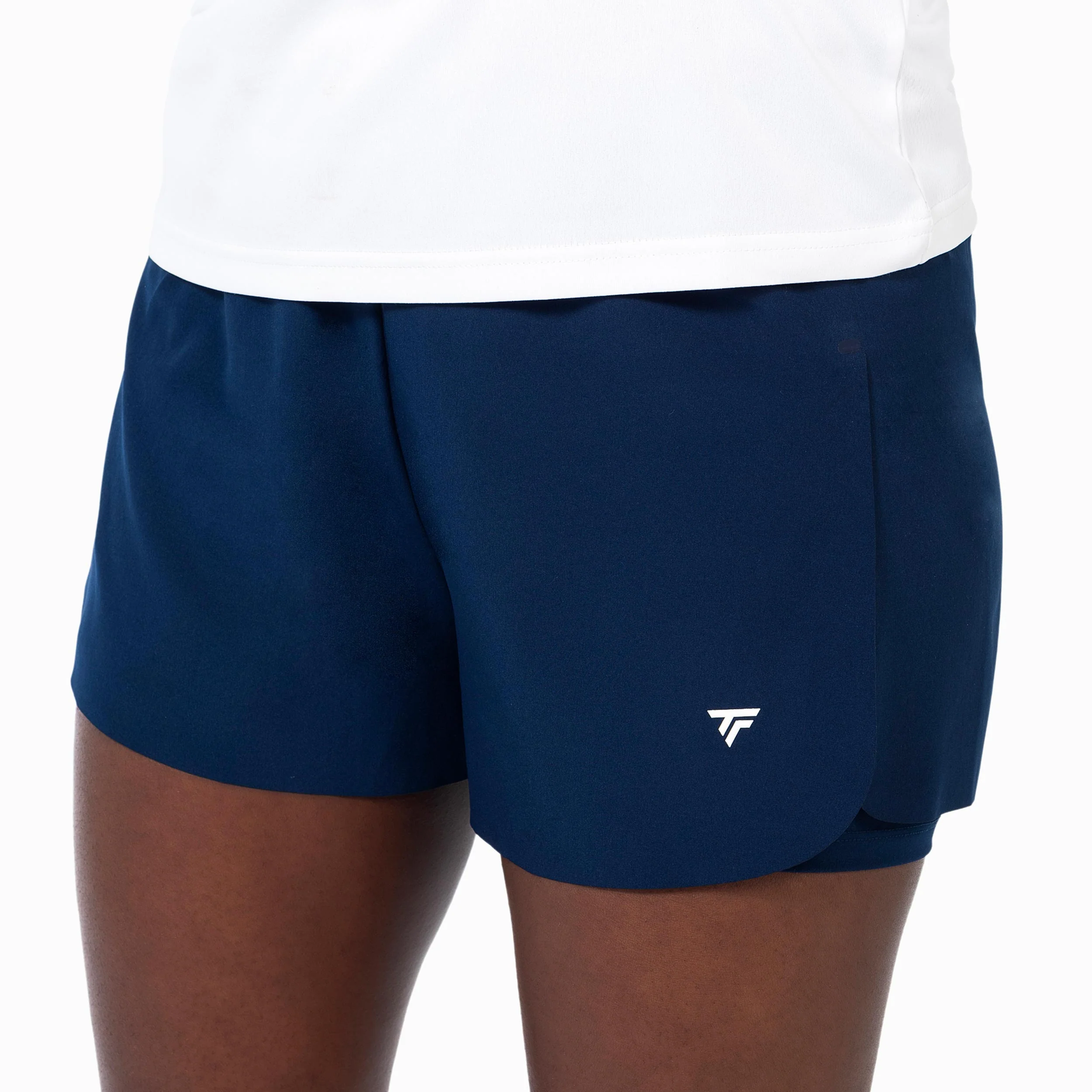 Team Stretch Shorts Damen - dunkelblau - Image 3