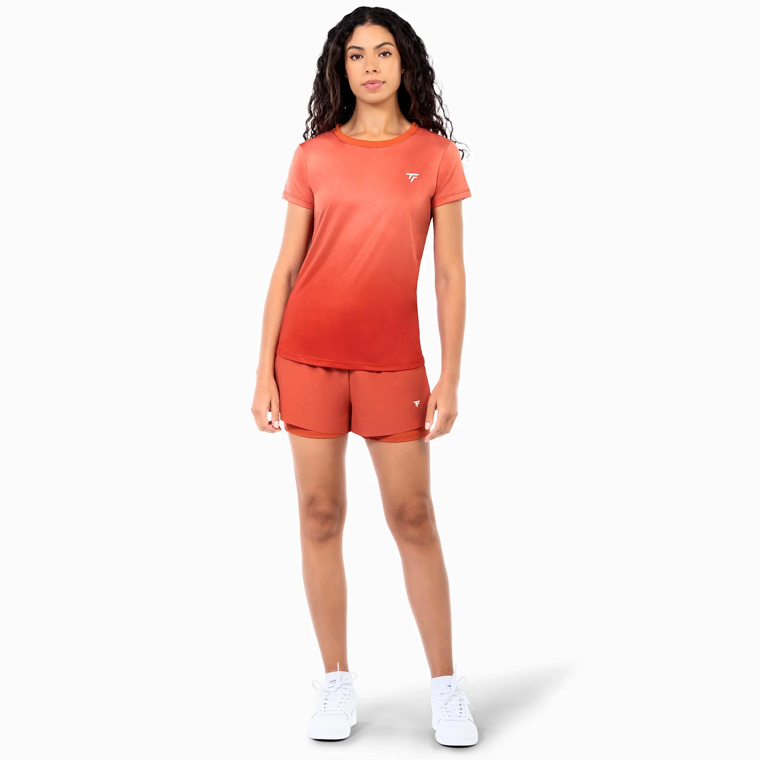 Team Stretch Shorts Damen - rost - Image 3