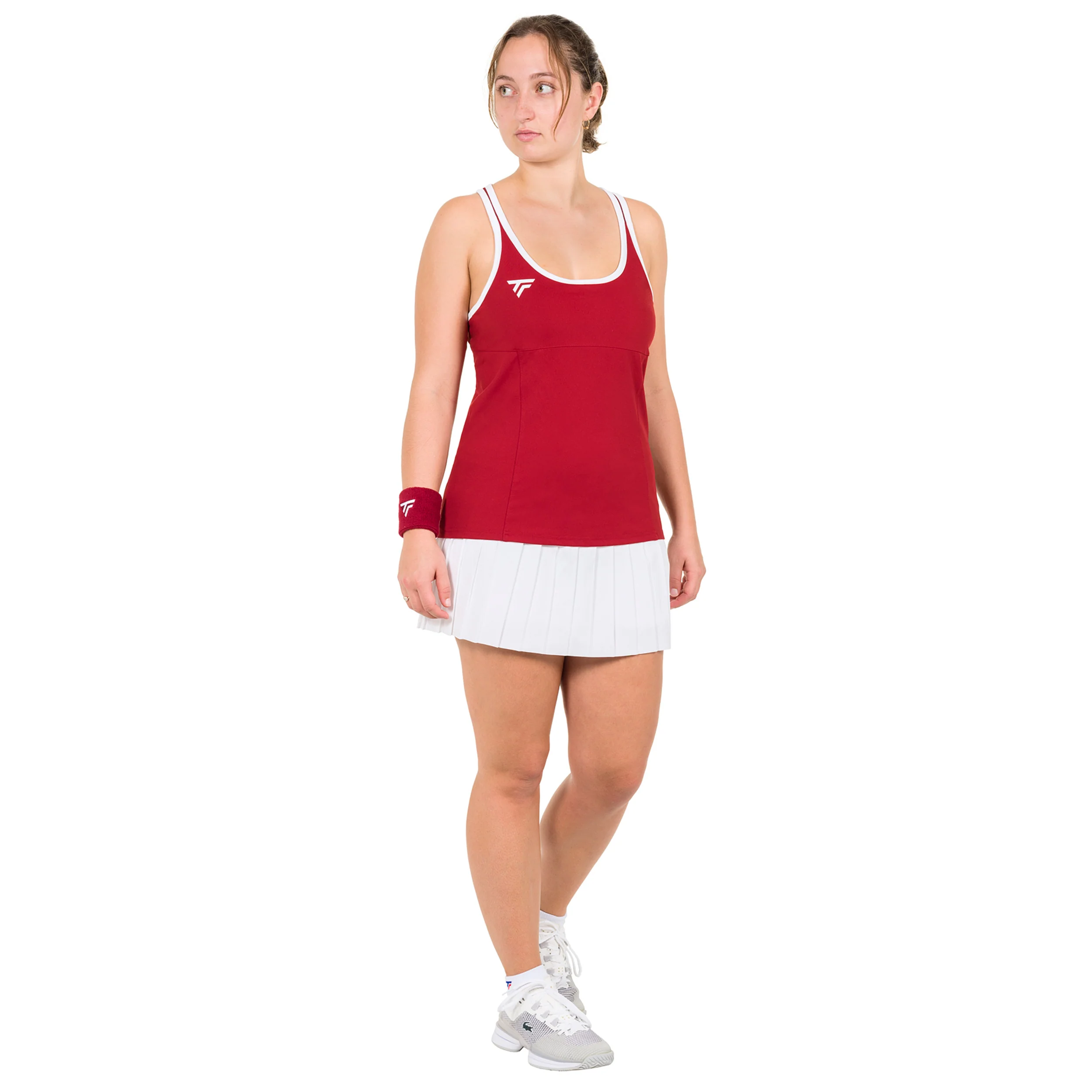 Team Tank-Top Damen-Dunkelrot - Image 3