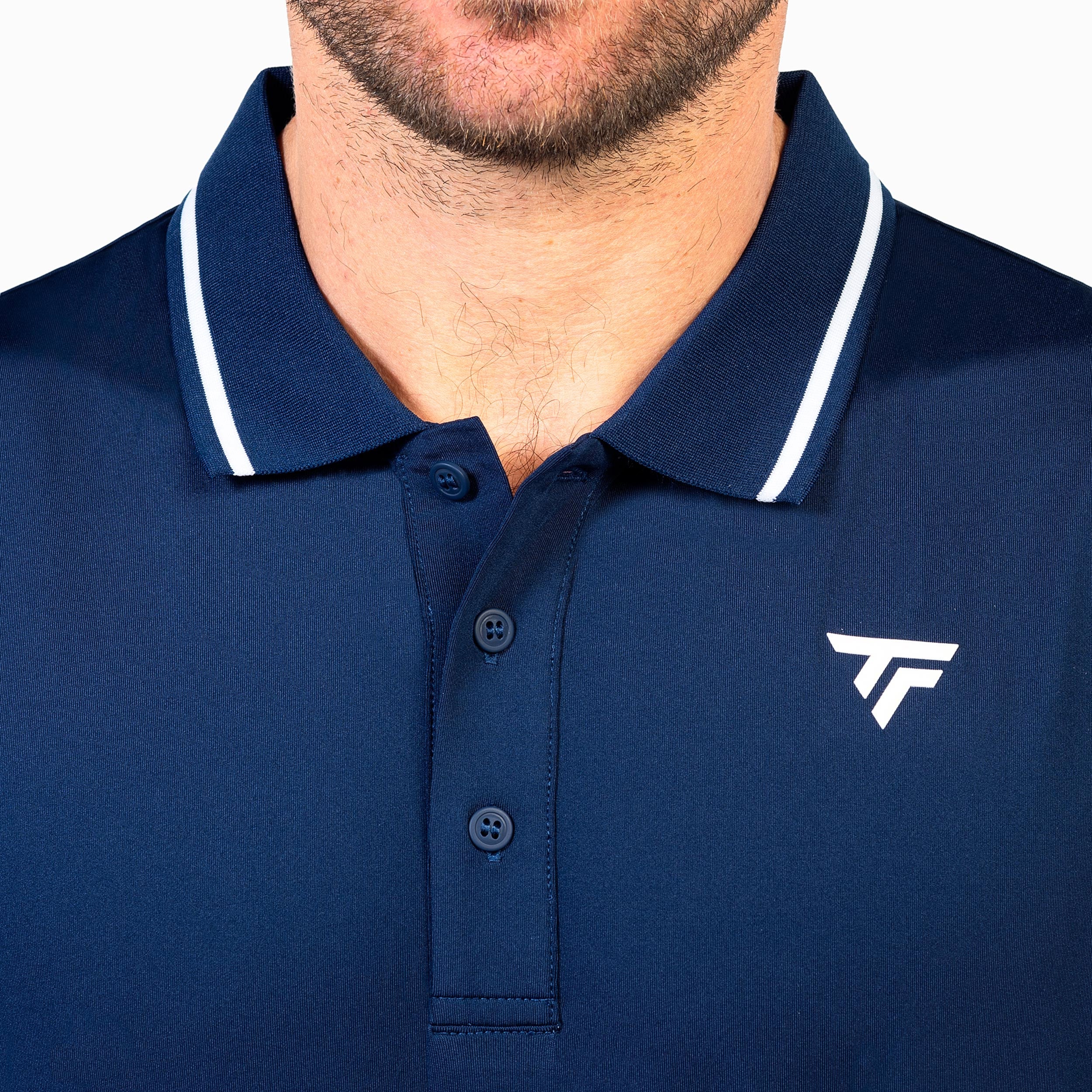 Team Tech Polo Herren - dunkelblau - Image 4