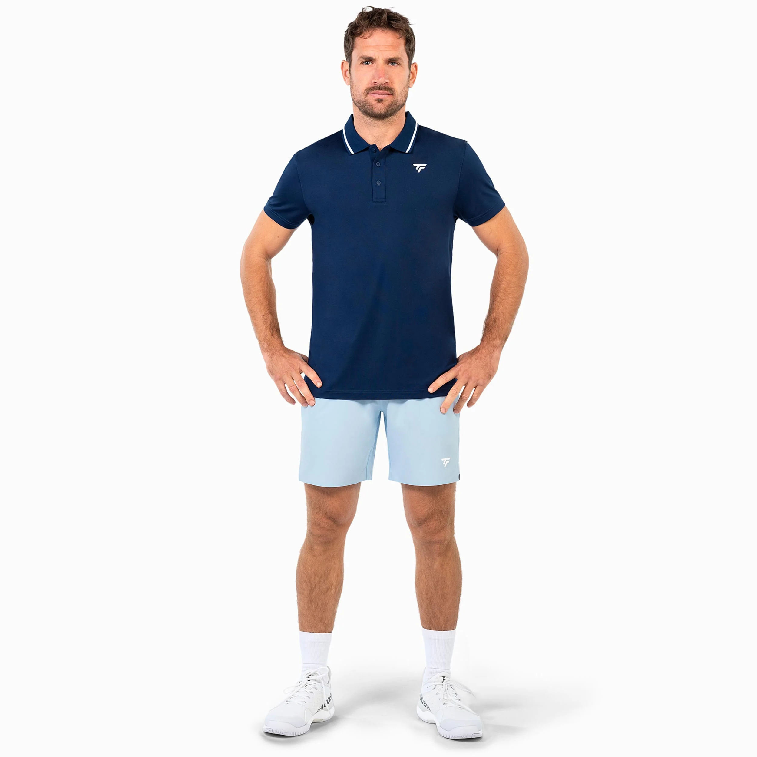 Team Tech Polo Herren - dunkelblau - Image 5