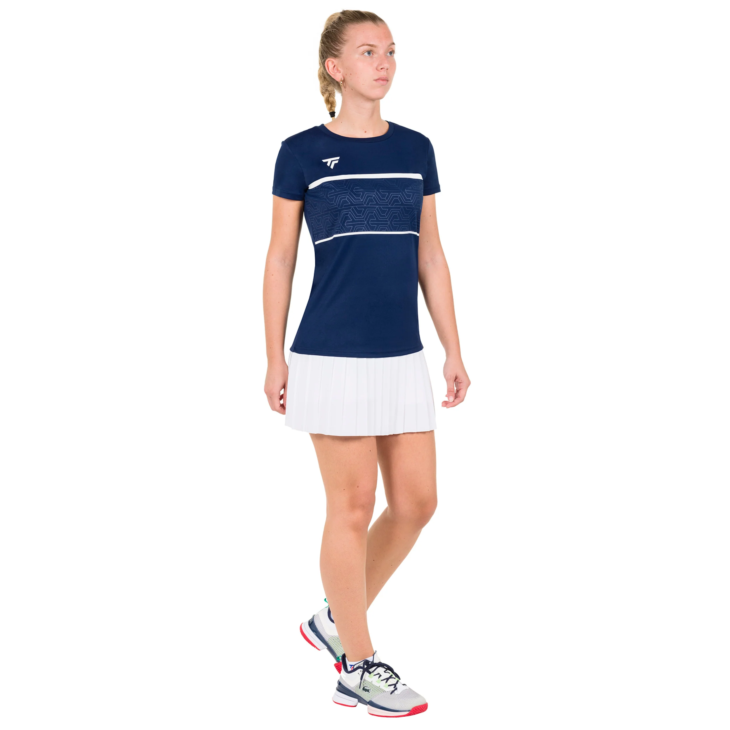 Team Tech T-Shirt Damen-Dunkelblau - Image 3
