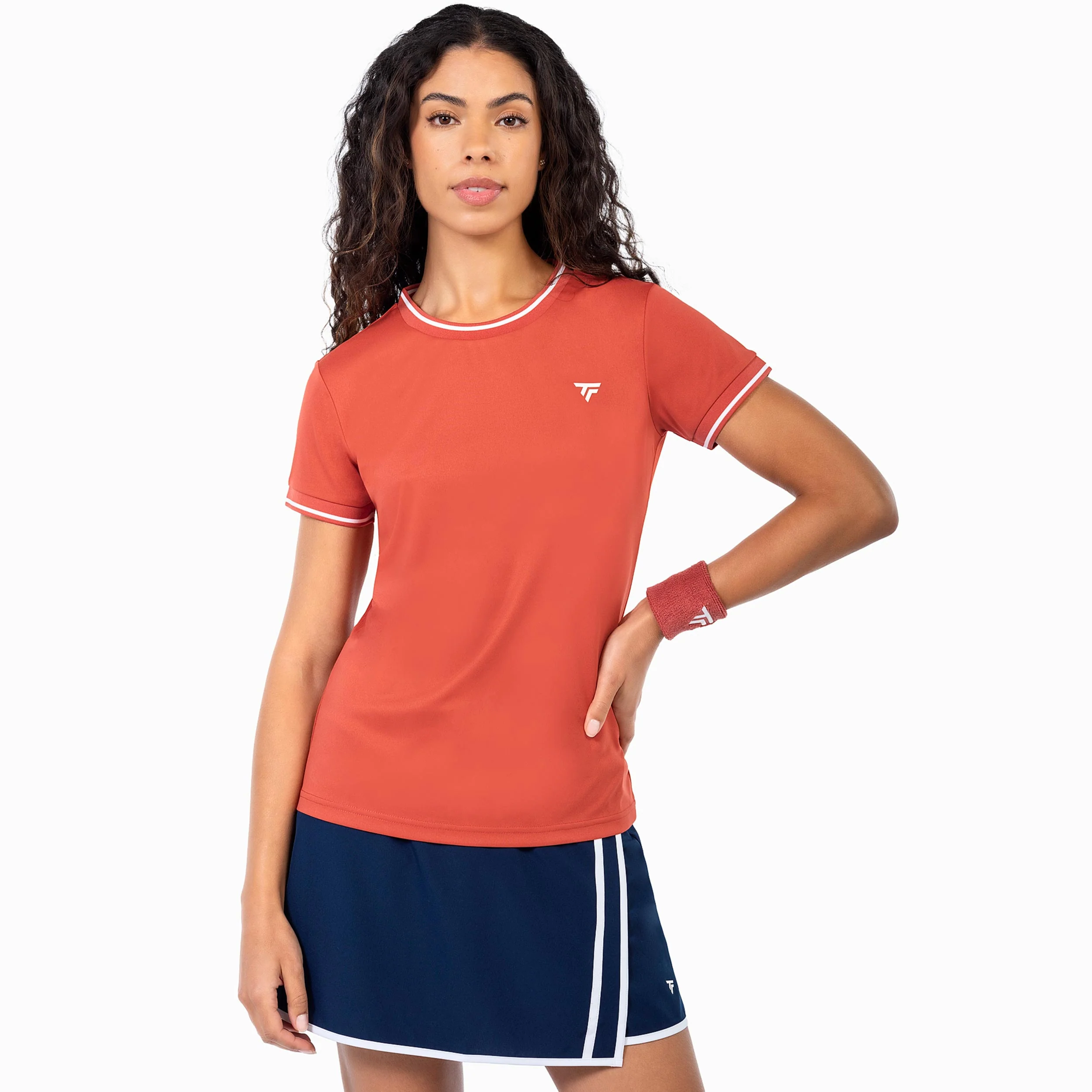 Team Tech T-Shirt Damen - rost - Image 3