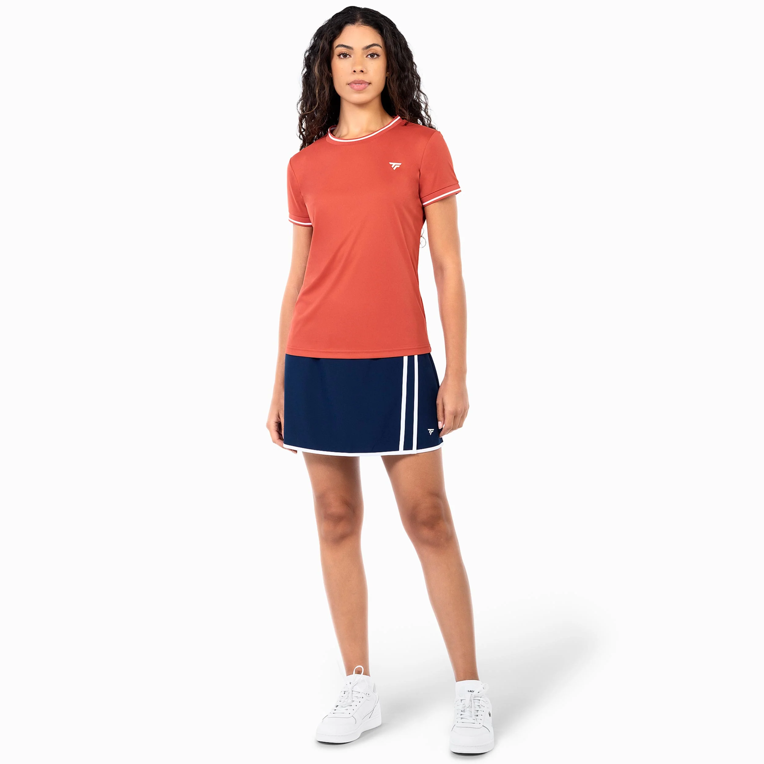Team Tech T-Shirt Damen - rost - Image 5