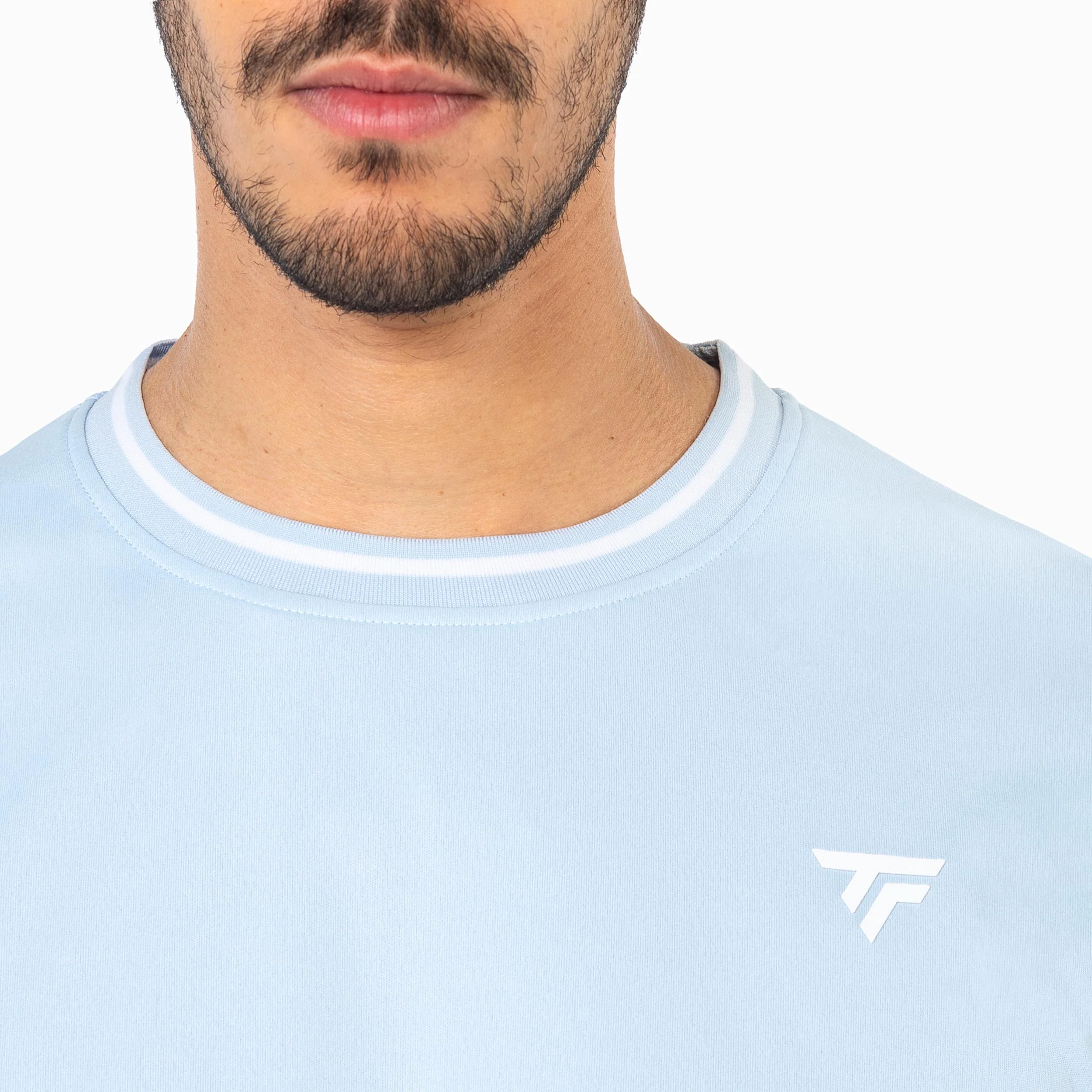 Team Tech T-Shirt Herren - hellblau - Image 5