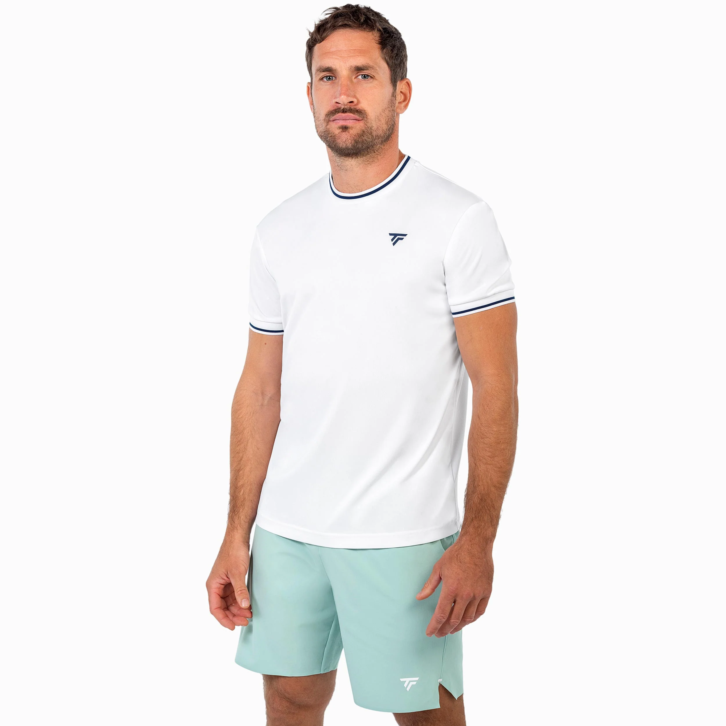 Team Tech T-Shirt Herren - weiß - Image 3