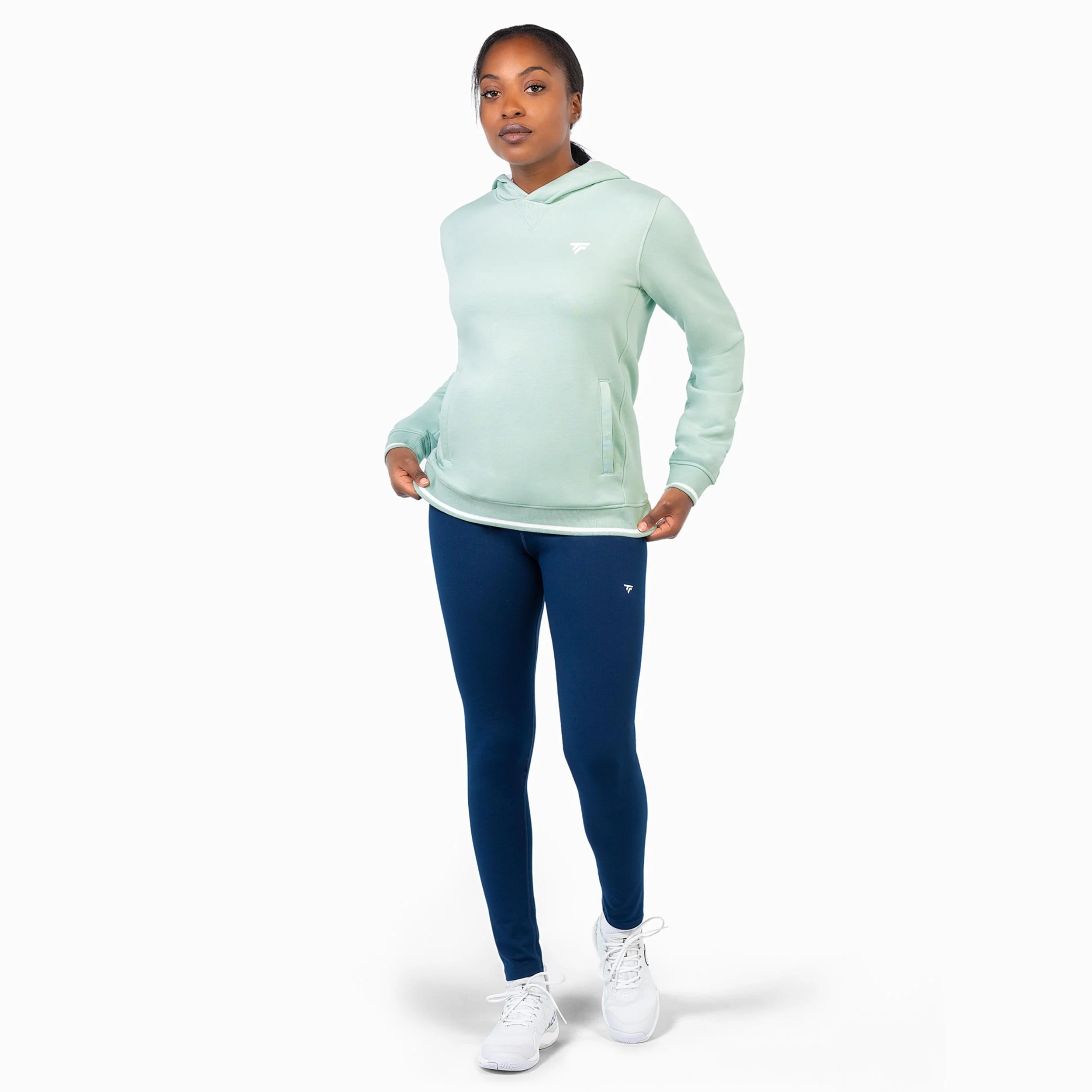 Team Terry Hoody Unisex - salbei - Image 5