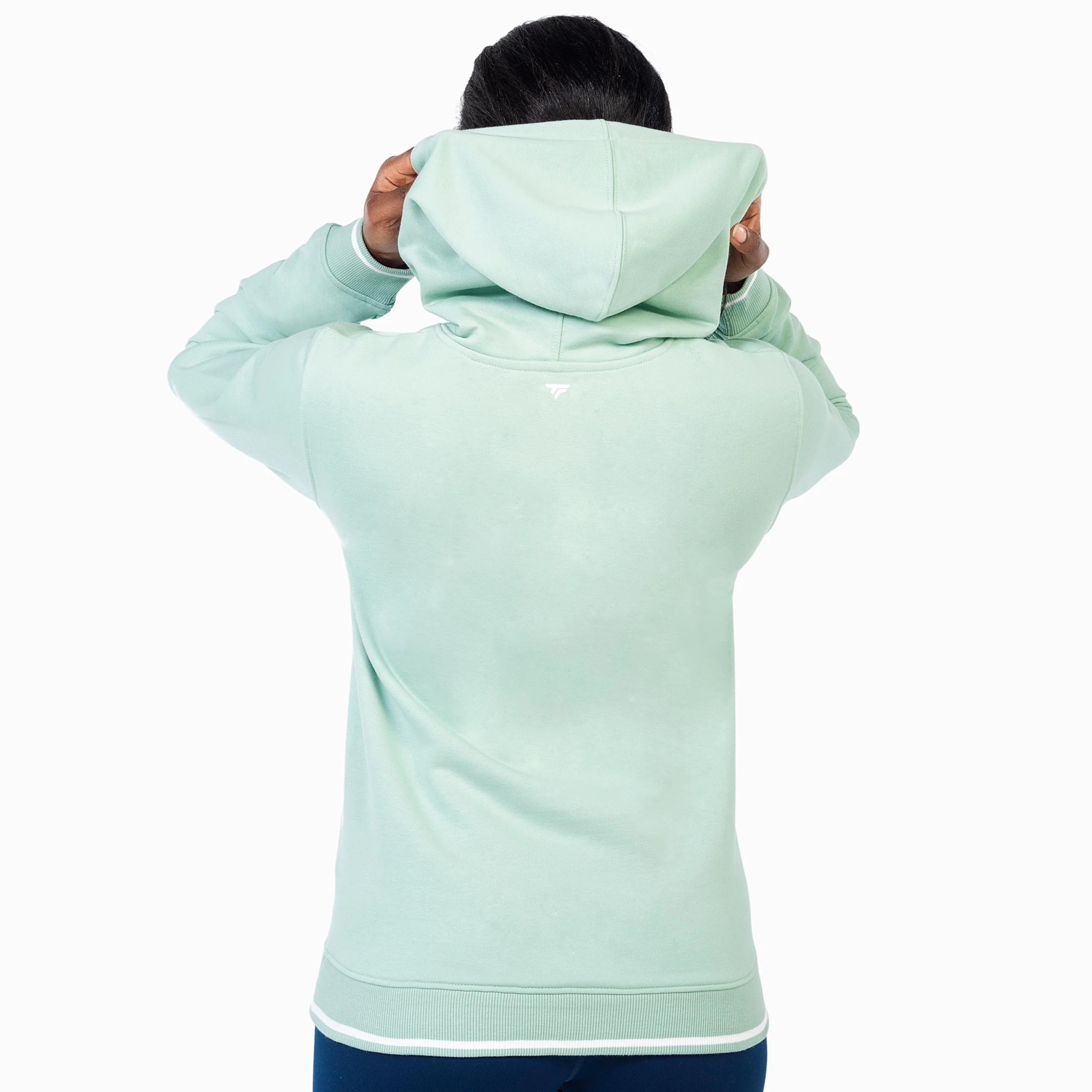 Team Terry Hoody Unisex - salbei - Image 6