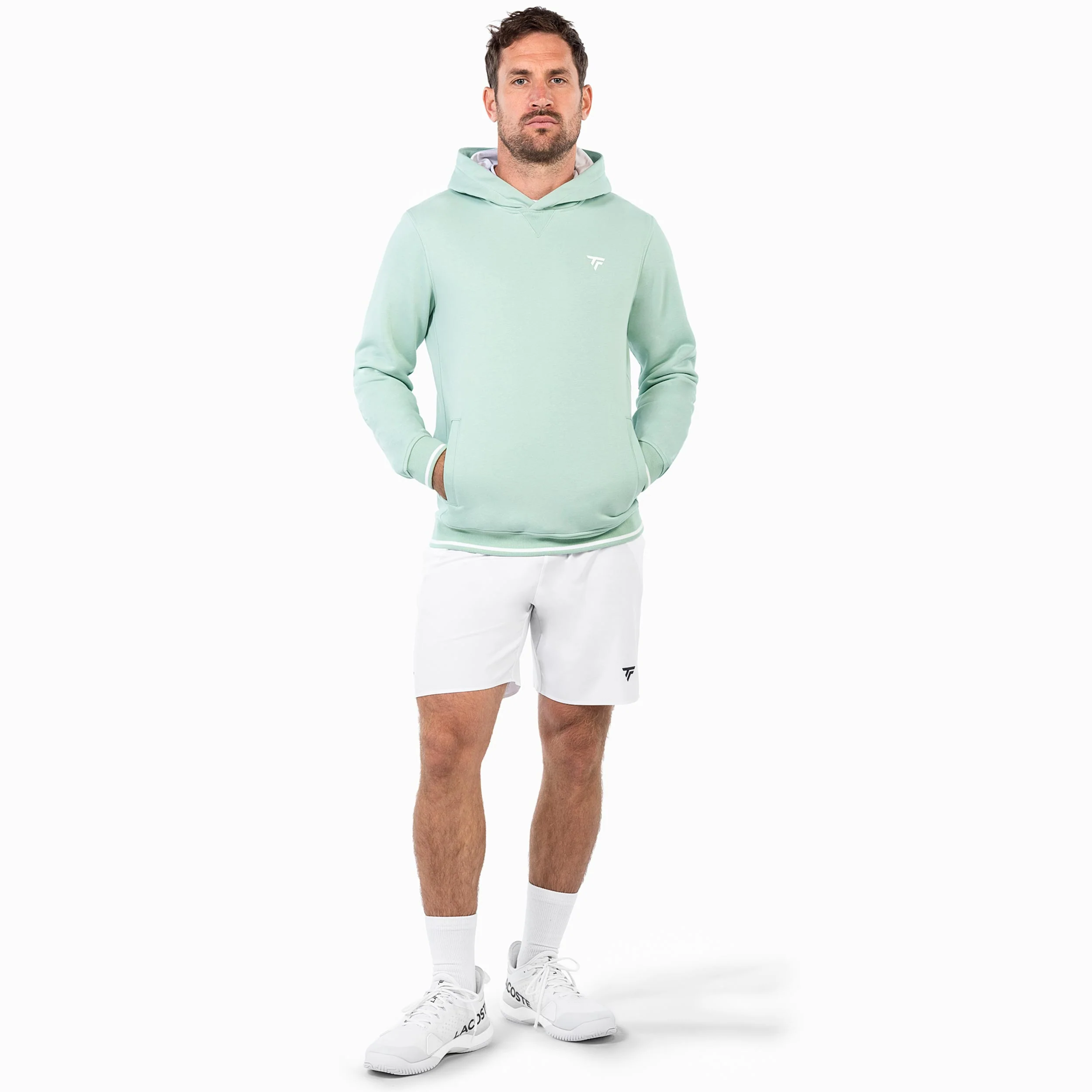Team Terry Hoody Unisex - salbei - Image 8