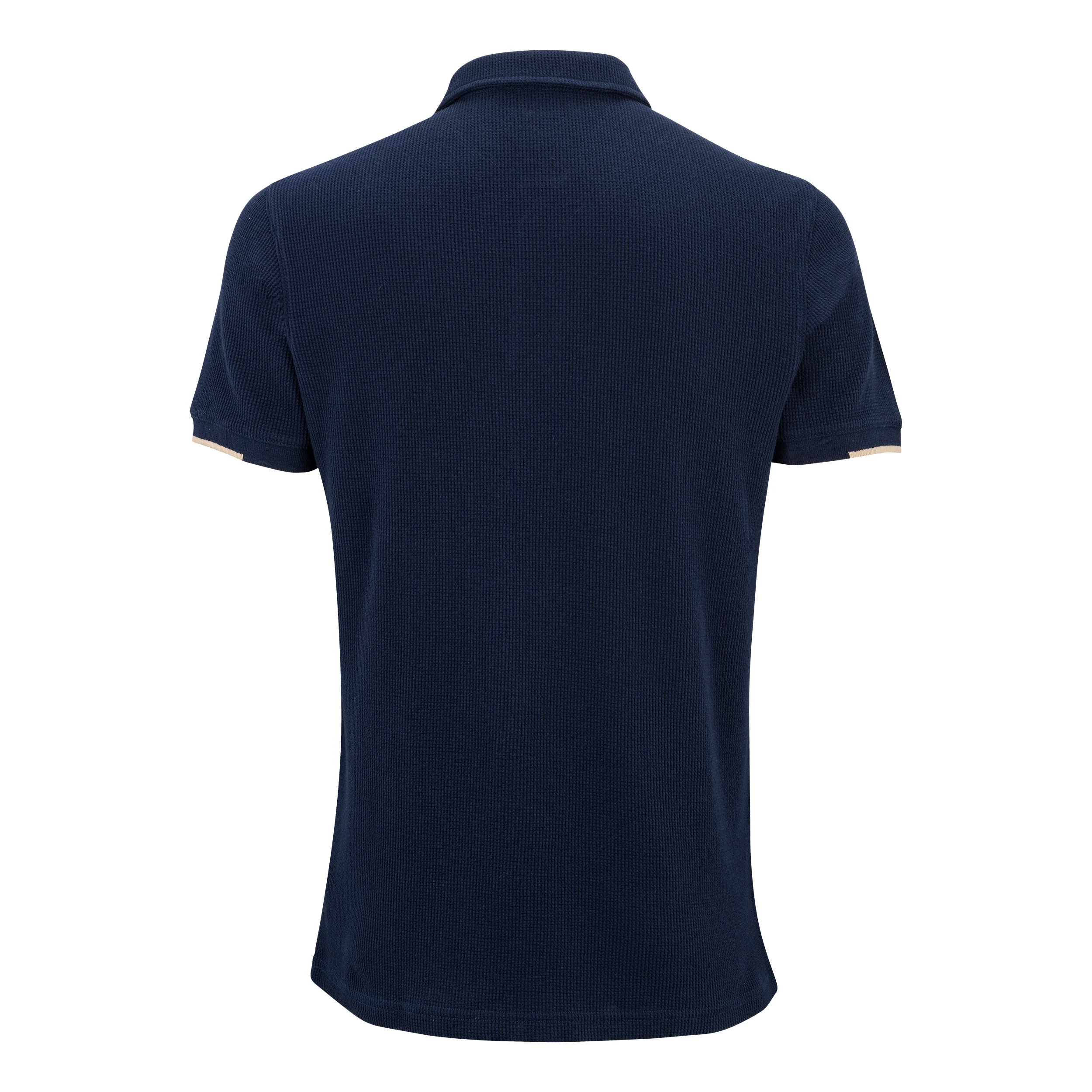 Waffle Polo Herren-dunkelblau - Image 2