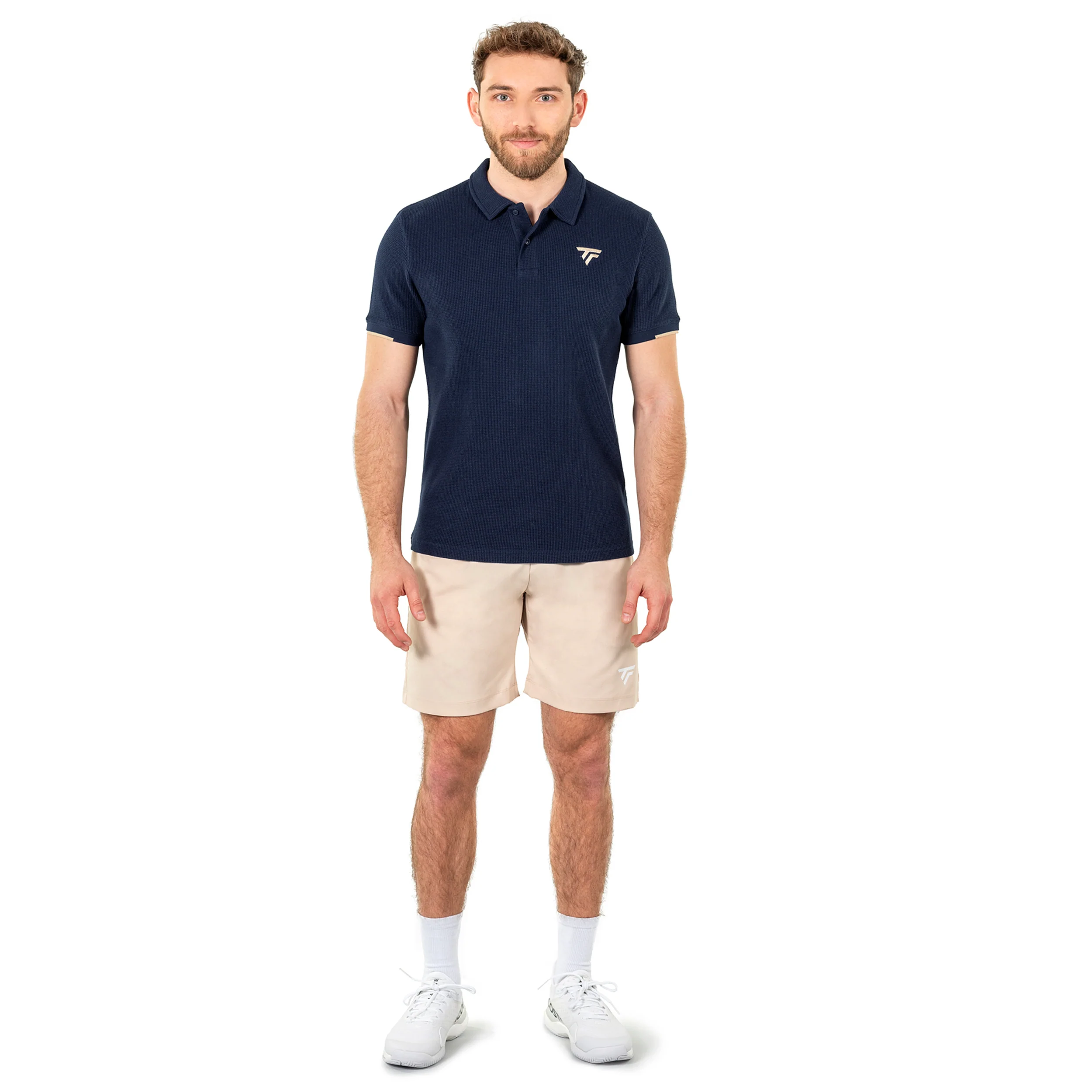 Waffle Polo Herren-dunkelblau - Image 7